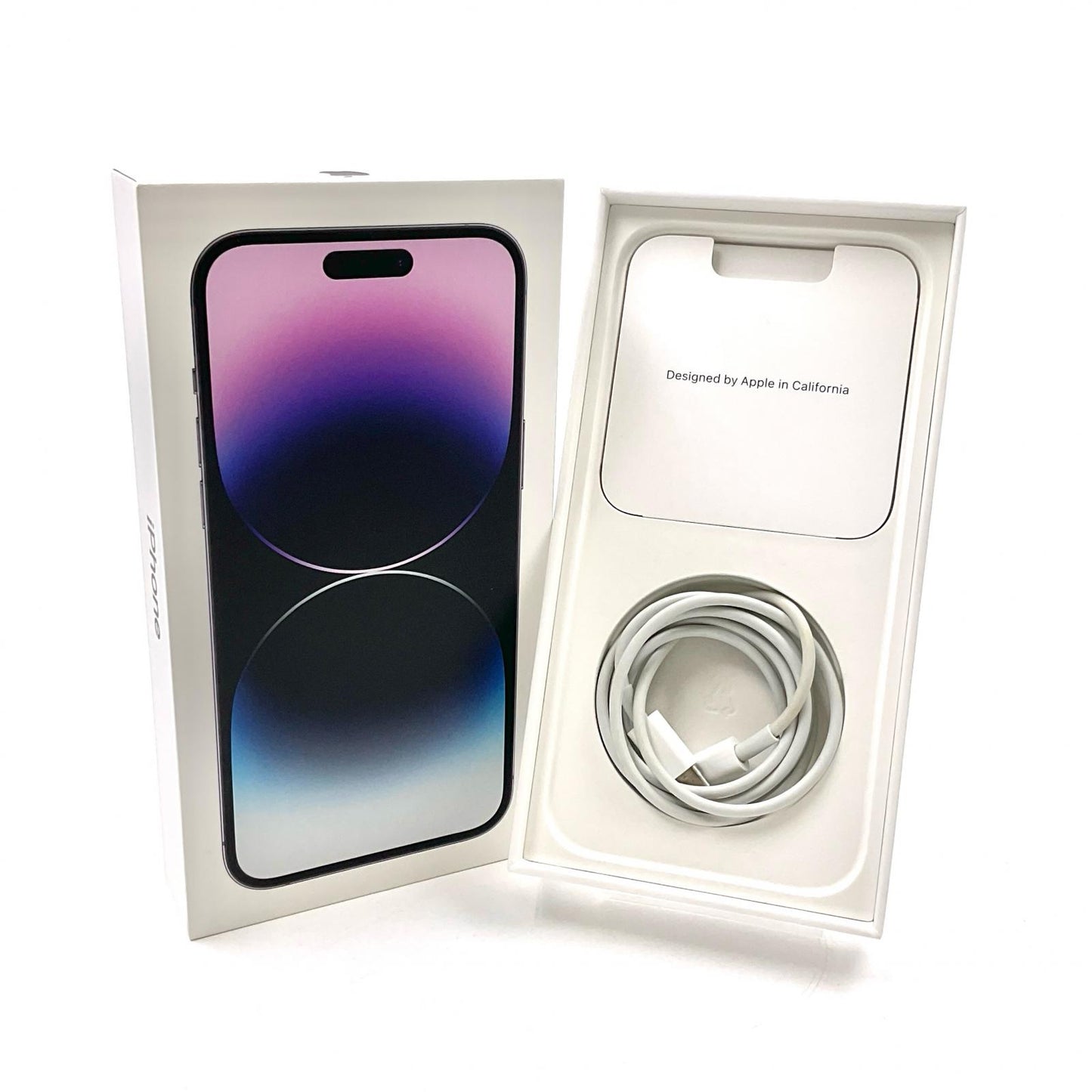 【全額返金保証】【最速発送】Apple iPhone iPhone 14 Pro Max 256GB ディープパープル docomo SIMフリー 動作確認済 83%