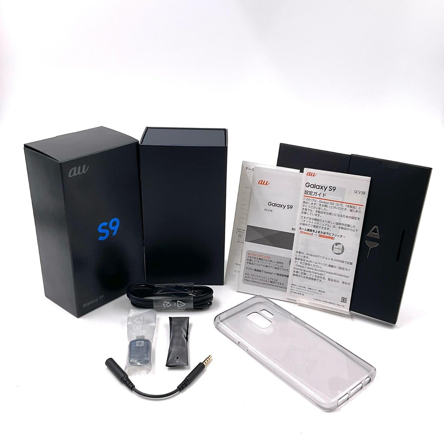 【全額返金保証】【最速発送】SAMSUNG Galaxy S9 64GB ミッドナイトブラック au SCV38 白ロム 美品 動作確認済