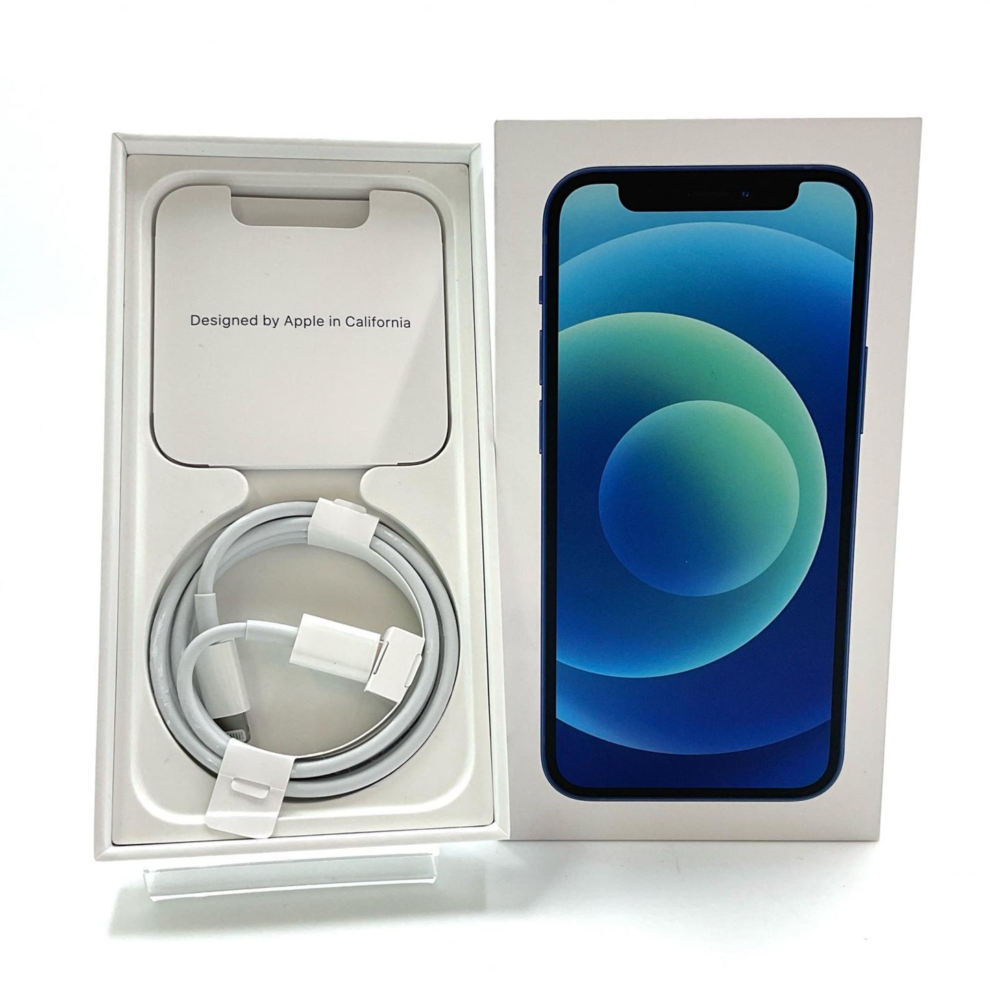 【全額返金保証】【最速発送】Apple iPhone iPhone 12 mini 64GB ブルー Softbank 動作確認済 84%