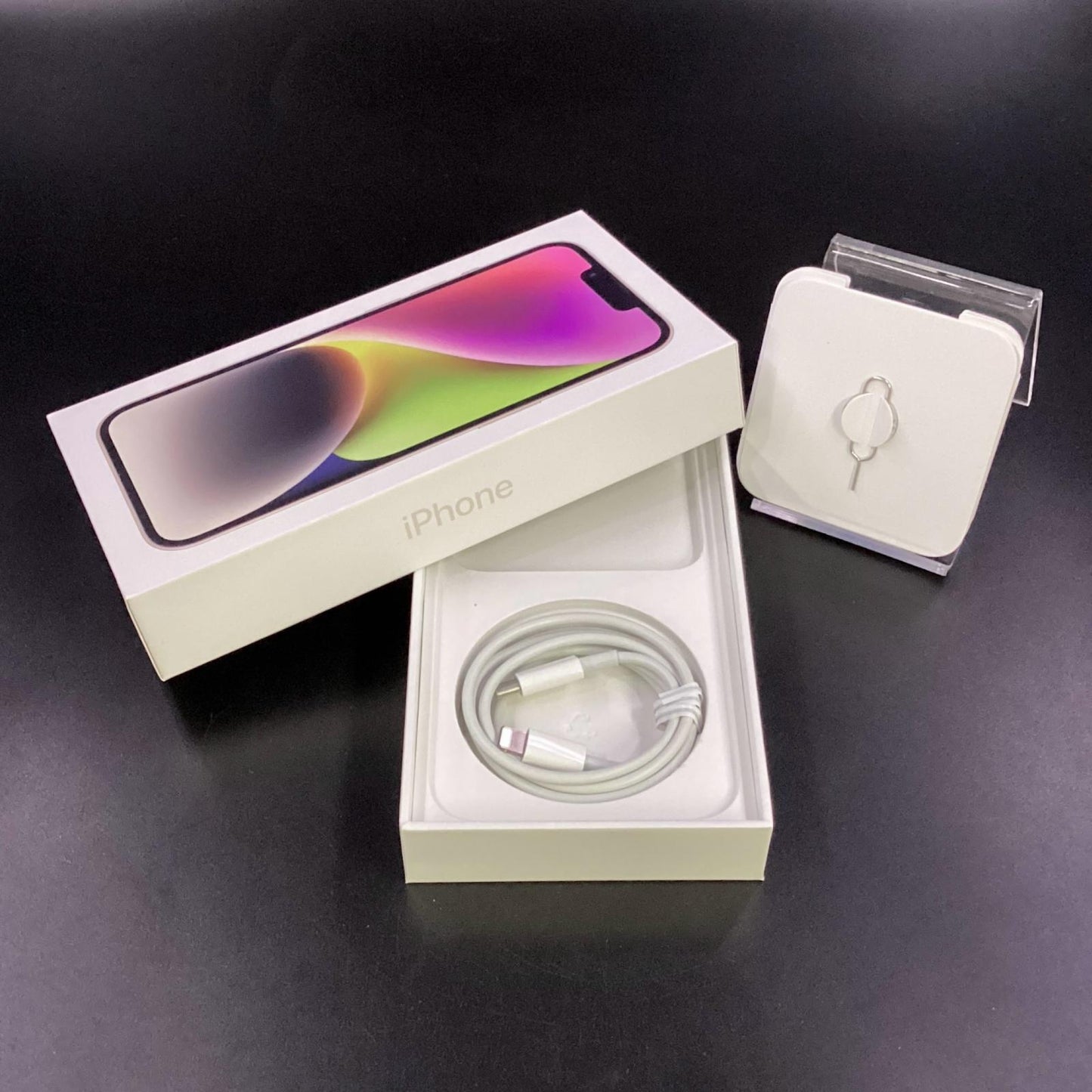 【全額返金保証】【最速発送】Apple iPhone iPhone 14 128GB スターライト au SIMフリー 白ロム 超美品 動作確認済 100%