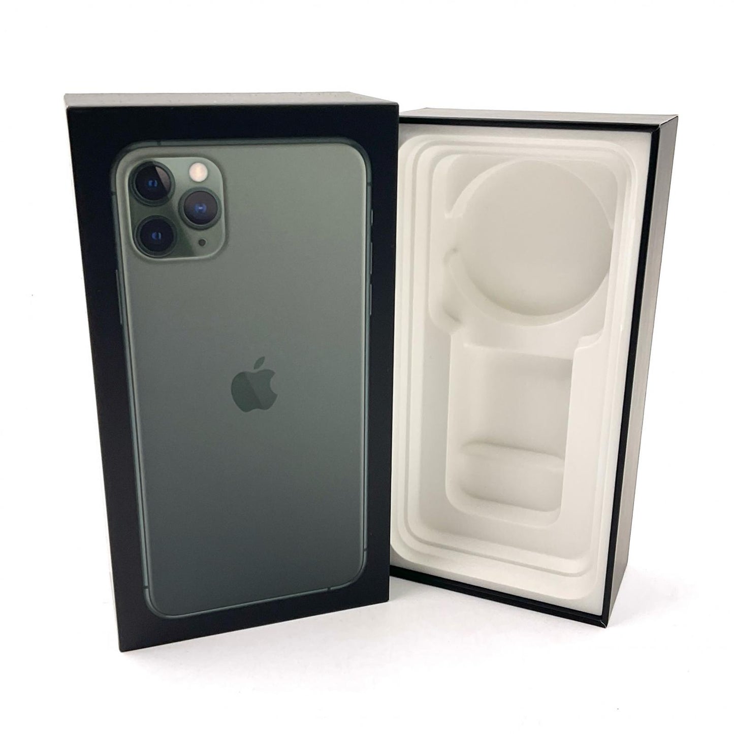 【全額返金保証】【最速発送】Apple iPhone iPhone 11 Pro Max 64GB ミッドナイトグリーン docomo SIMフリー 白ロム 動作確認済 84%