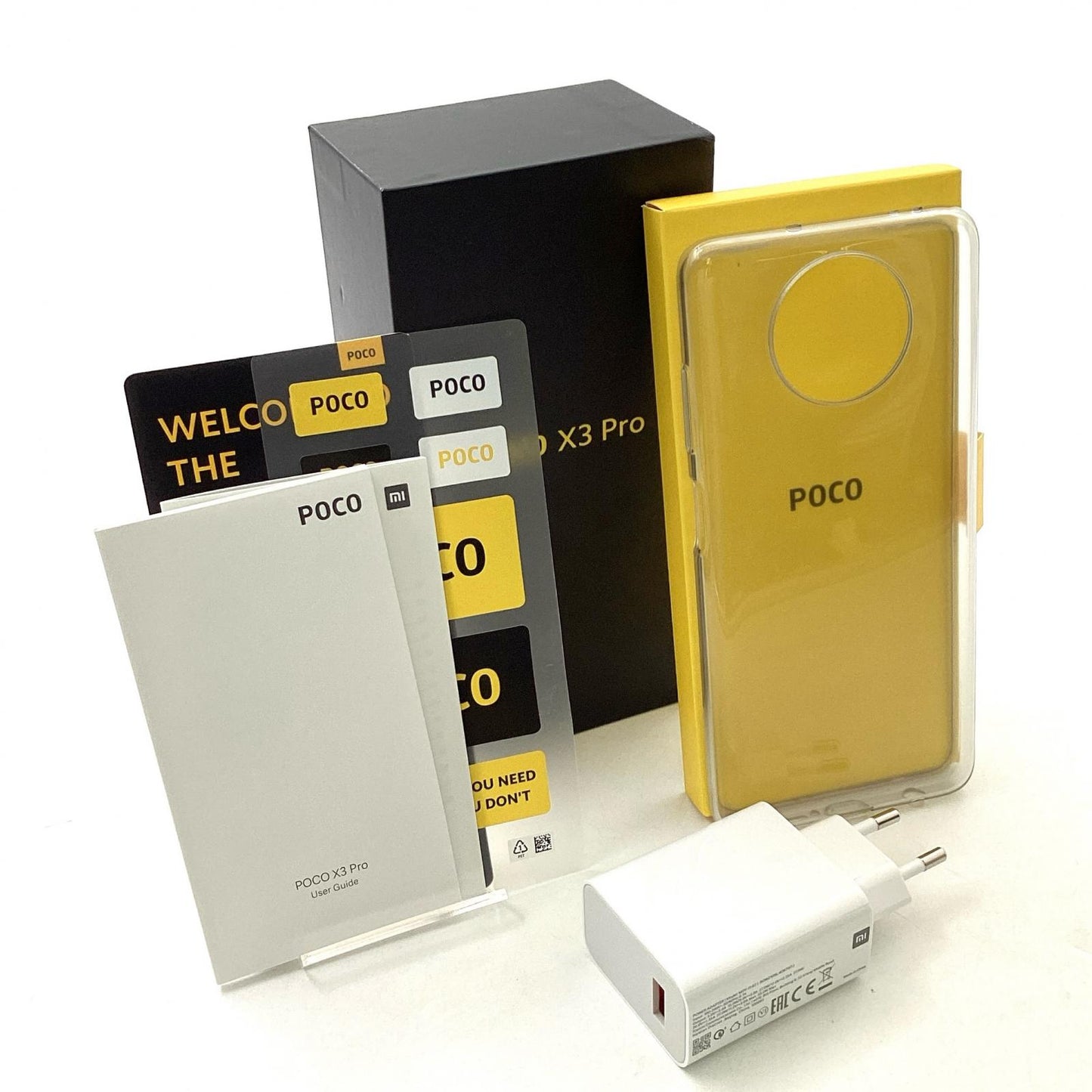 【全額返金保証】【最速発送】Xiaomi POCO X3 Pro 128GB ファントムブラック SIMフリー M2102J20SG 白ロム 美品 動作確認済