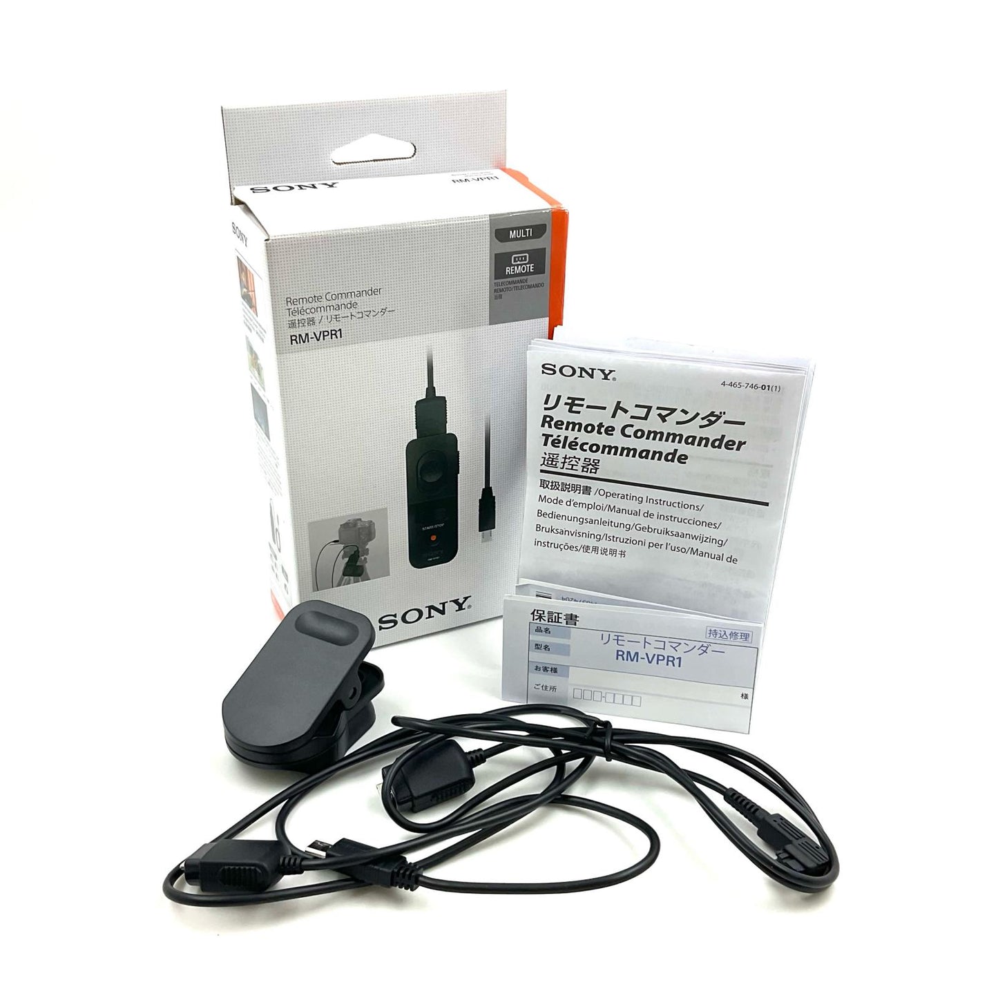【全額返金保証】【最速発送】Sony RM-VPR1 超美品 動作確認済
