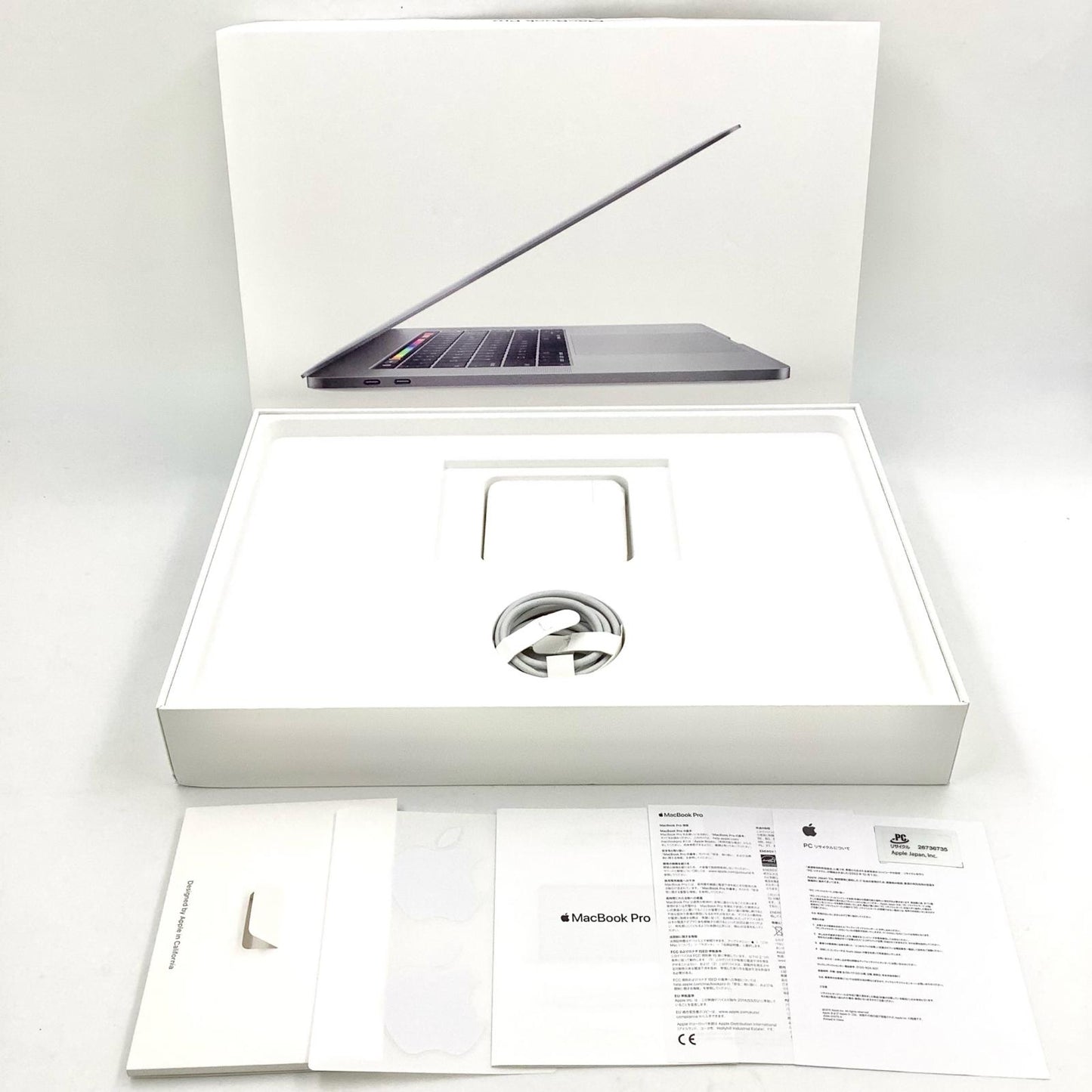 【全額返金保証】【最速発送】Apple MacBook Pro 15インチ 2018 Intel Core i7 16GB SSD 512GB スペースグレイ 80.7% 動作確認済