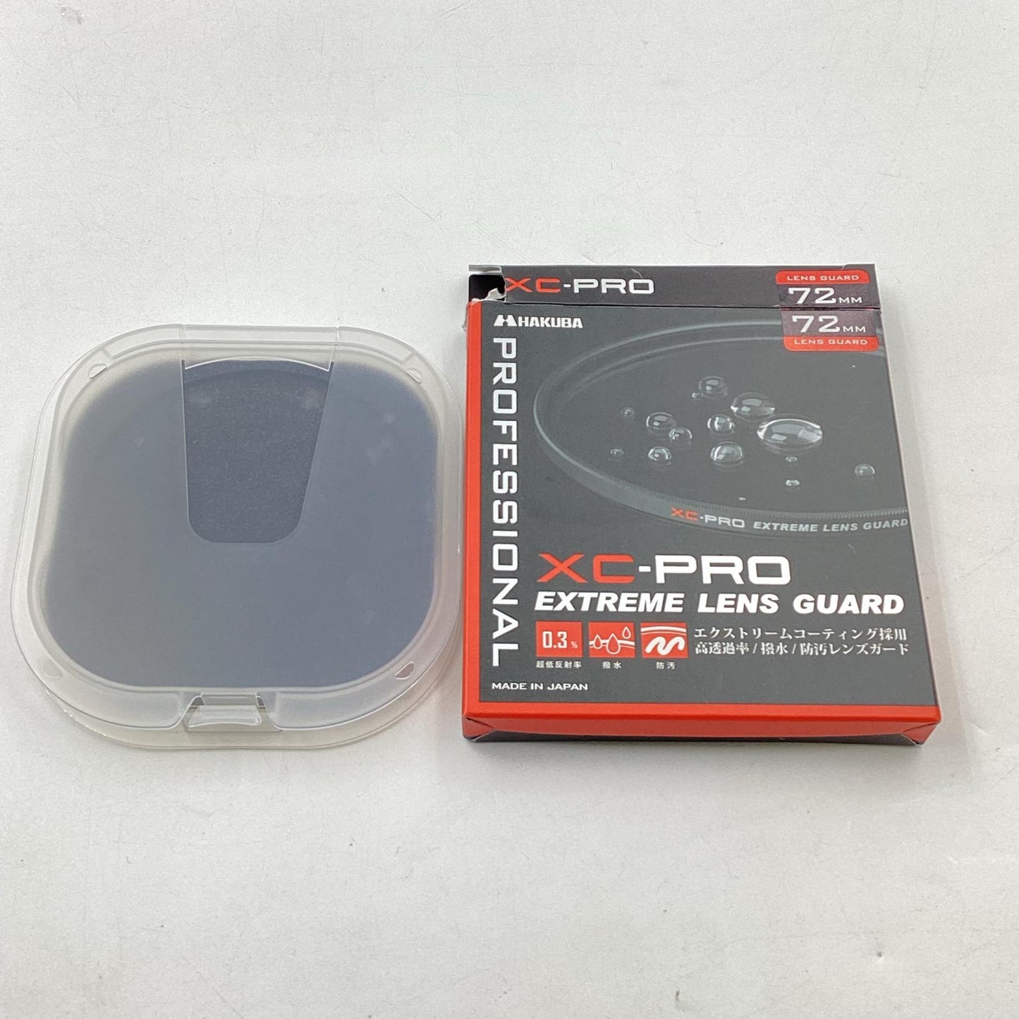 【全額返金保証】【最速発送】HAKUBA XC-PROエクストリームレンズガード 72mm CF-XCPRLG72 超美品 動作確認済