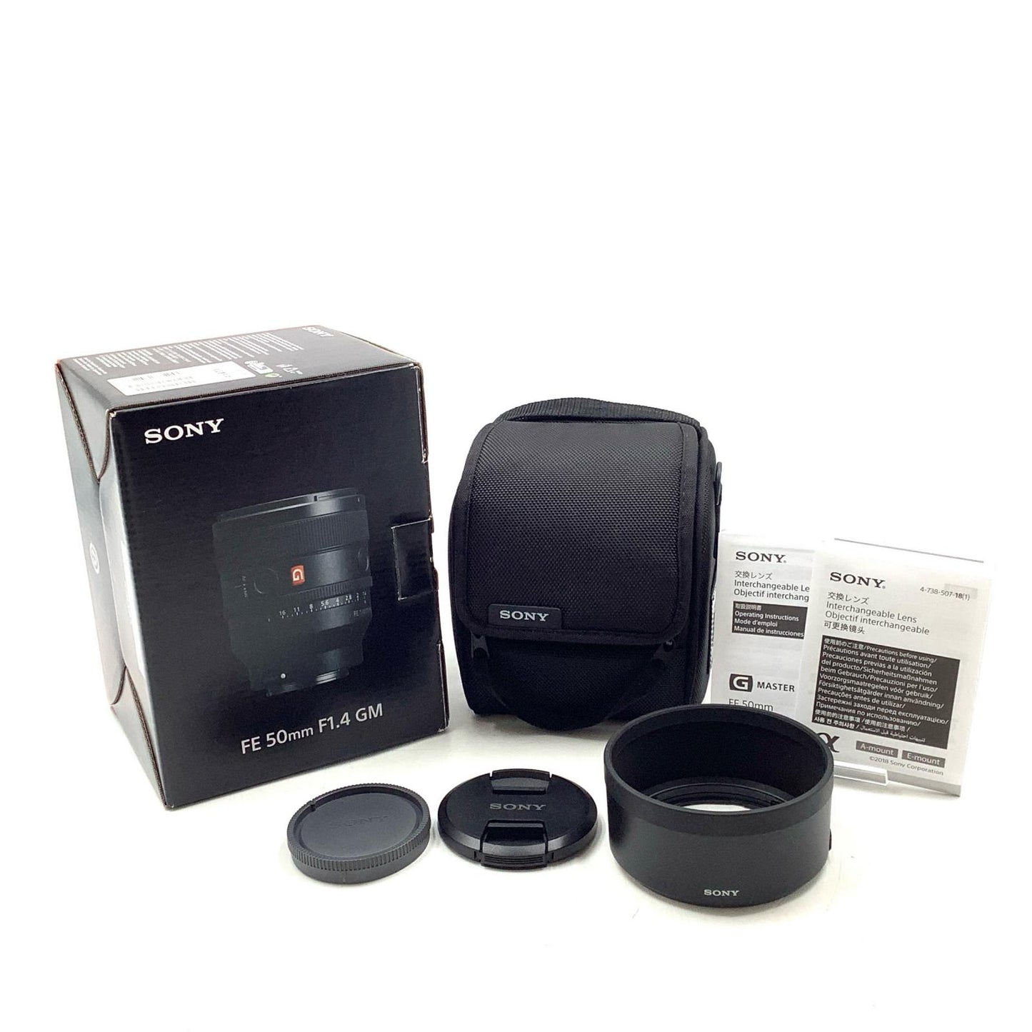 【全額返金保証】【最速発送】Sony FE 50mm F1.4 GM SEL50F14GM 超美品 動作確認済