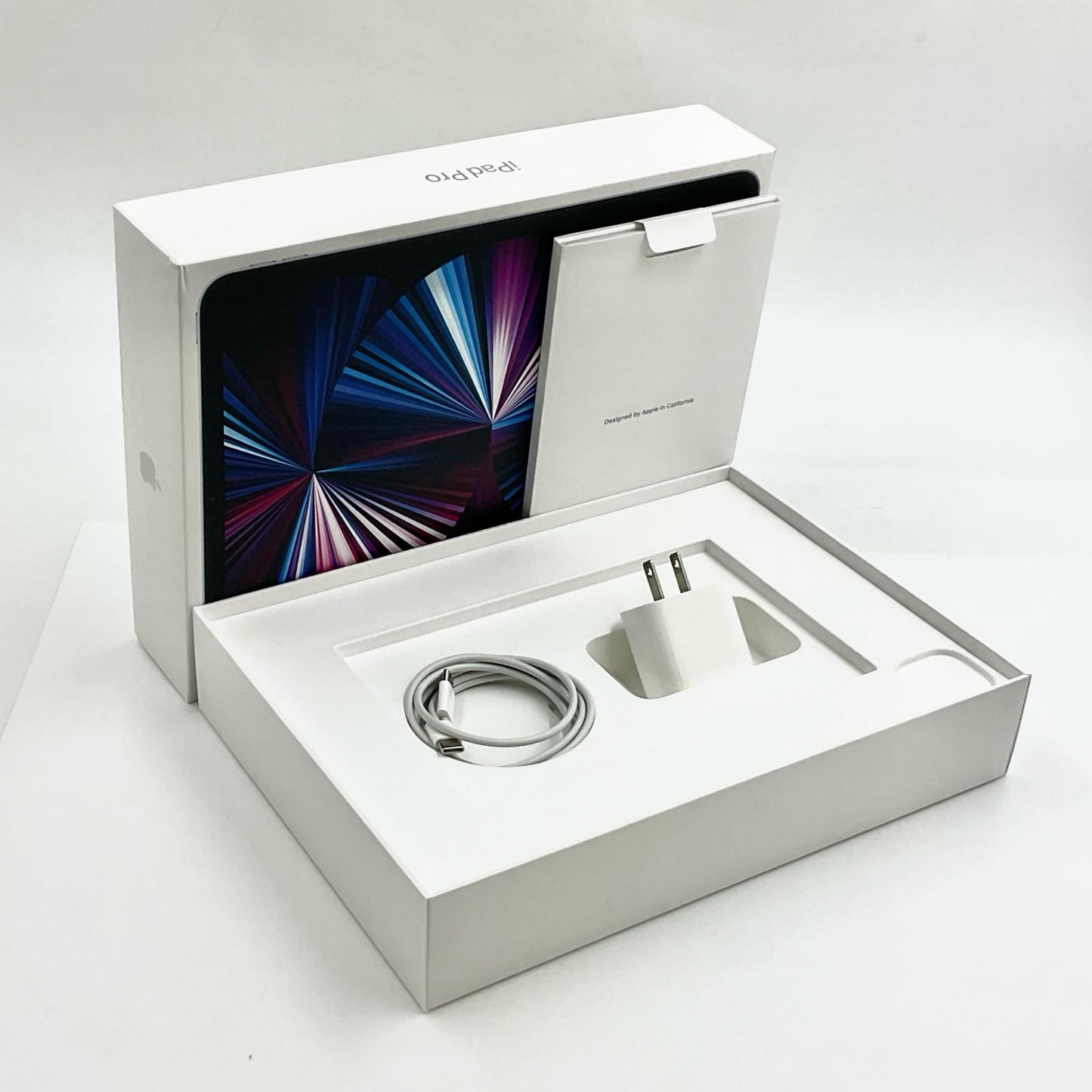 【全額返金保証】【最速発送】Apple iPad Pro 11インチ 第3世代 256GB シルバー WiFi+Cellular SIMフリー 白ロム 美品 動作確認済