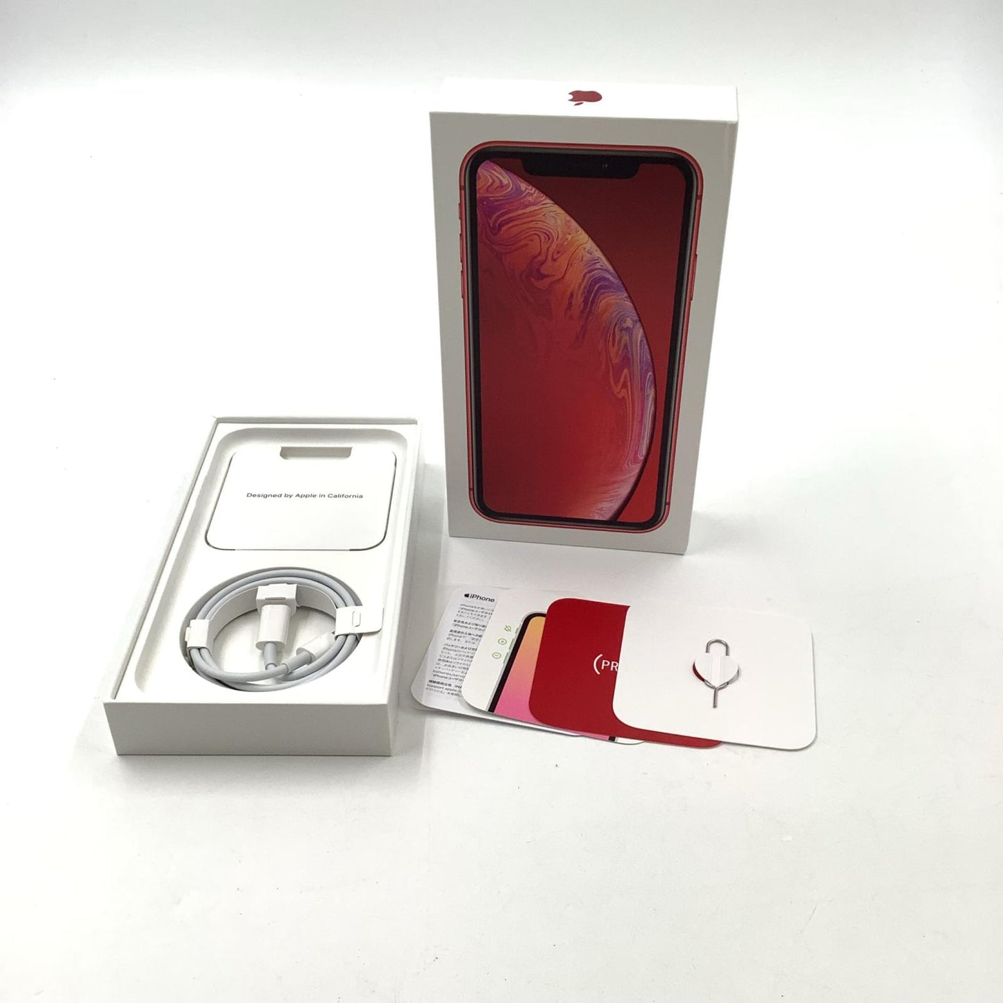【全額返金保証】【最速発送】Apple iPhone iPhone XR 128GB (PRODUCT)RED SIMフリー 白ロム 動作確認済 100%