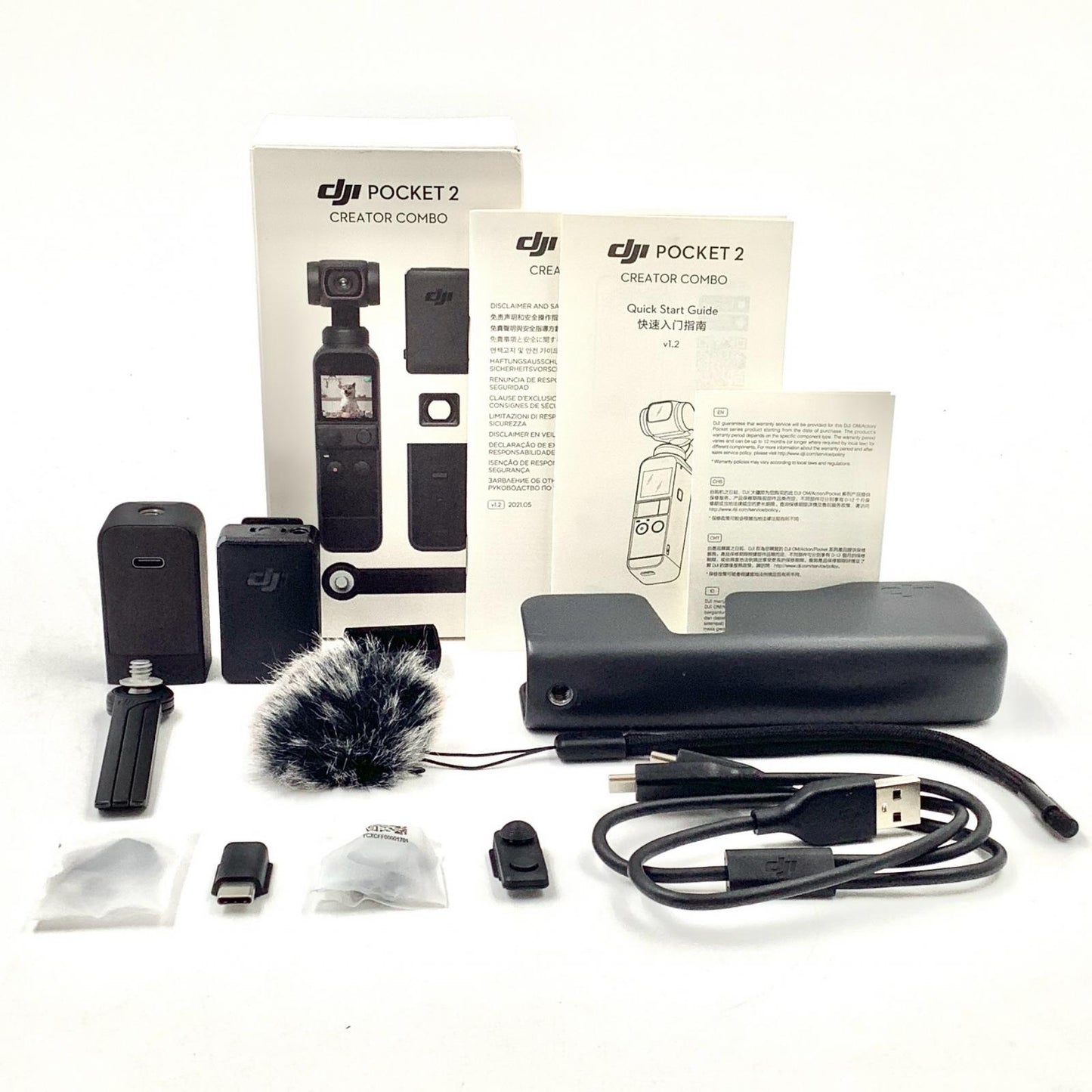 【全額返金保証】【最速発送】DJI POCKET 2 CREATOR COMBO 美品 動作確認済