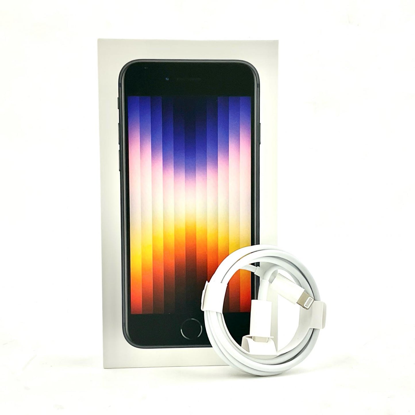 【全額返金保証】【最速発送】Apple iPhone iPhone SE(第3世代) 64GB ミッドナイト SIMフリー 白ロム 動作確認済 87%