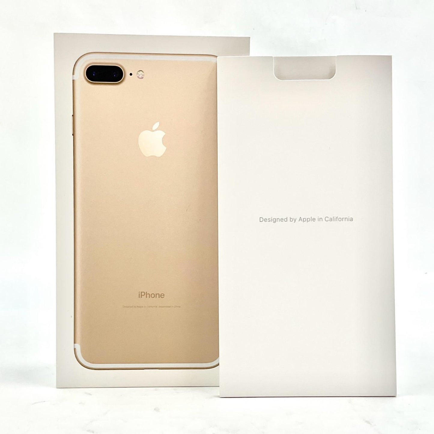 【全額返金保証】【最速発送】Apple iPhone iPhone 7 Plus 128GB ゴールド docomo 白ロム 動作確認済 80%