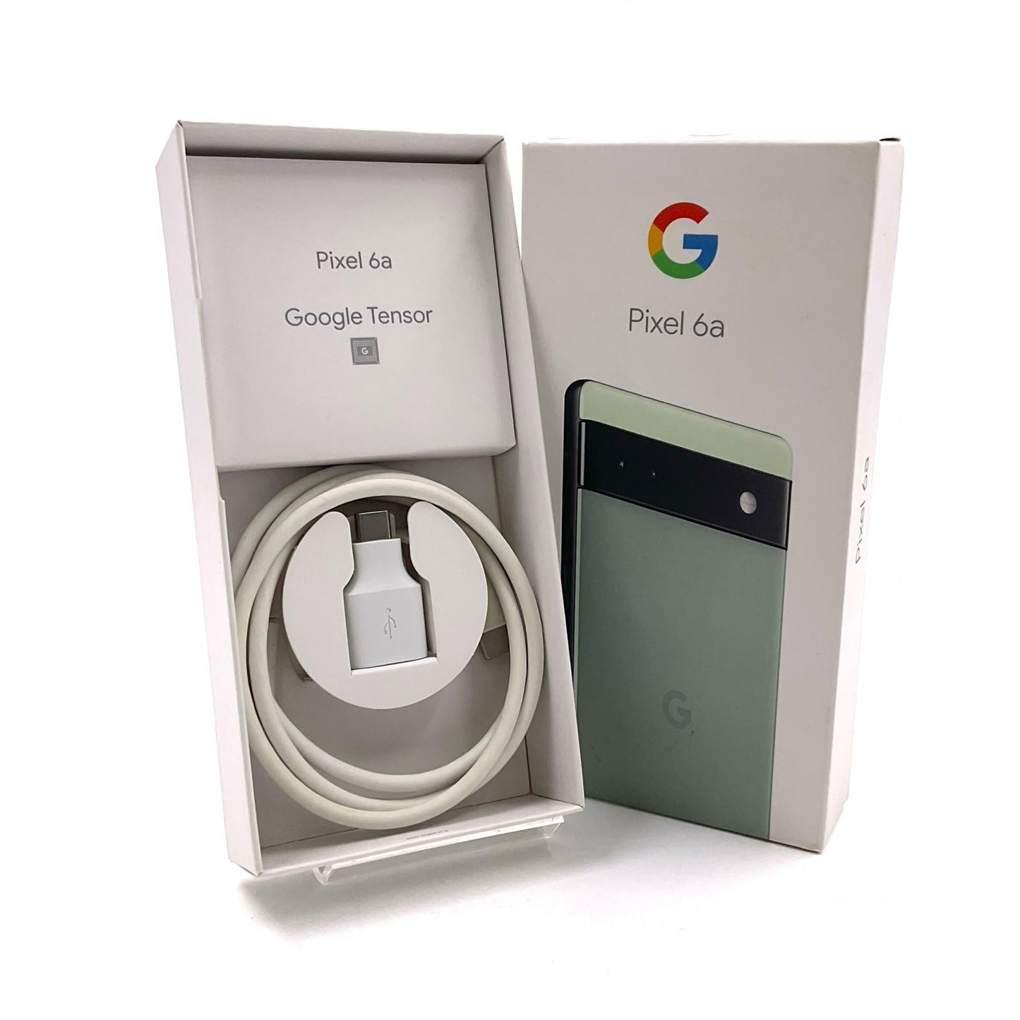 【全額返金保証】【最速発送】Google Pixel 6a 128GB Sage SIMフリー GB17L 白ロム 動作確認済