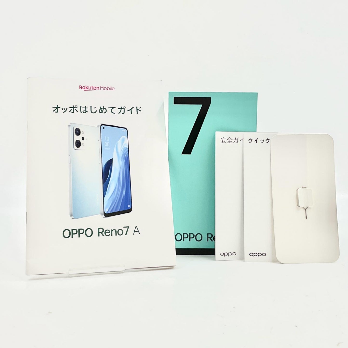 【全額返金保証】【最速発送】OPPO Reno 7A 128GB ドリームブルー 楽天モバイル SIMフリー CPH2353 白ロム 美品 動作確認済