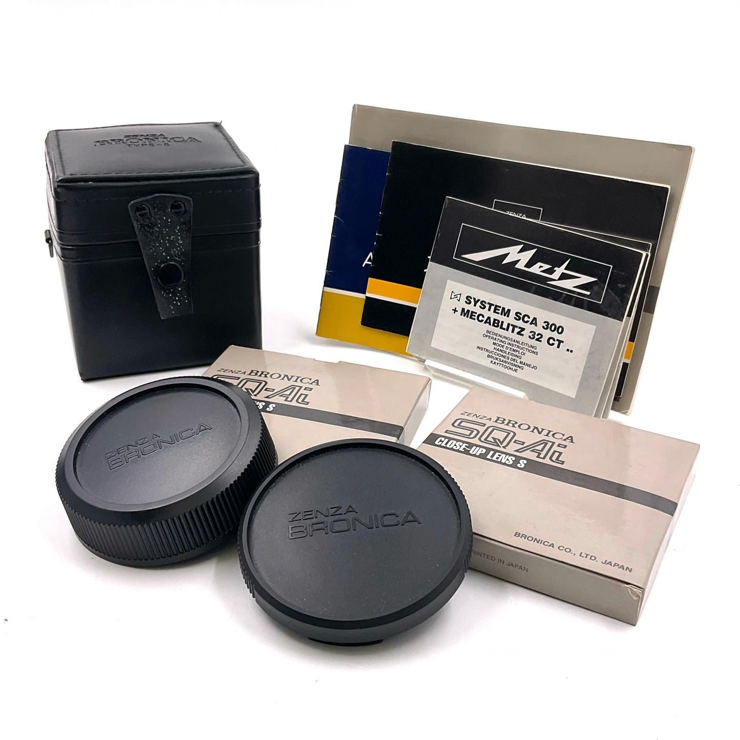 【最速発送】ZENZA BRONICA SQ-Ai 6x6カメラ + ZenzanonPS 80mm f2.8レンズ+ SQ-A AEプリズムファインダーS +スピードグリップS【難有】
