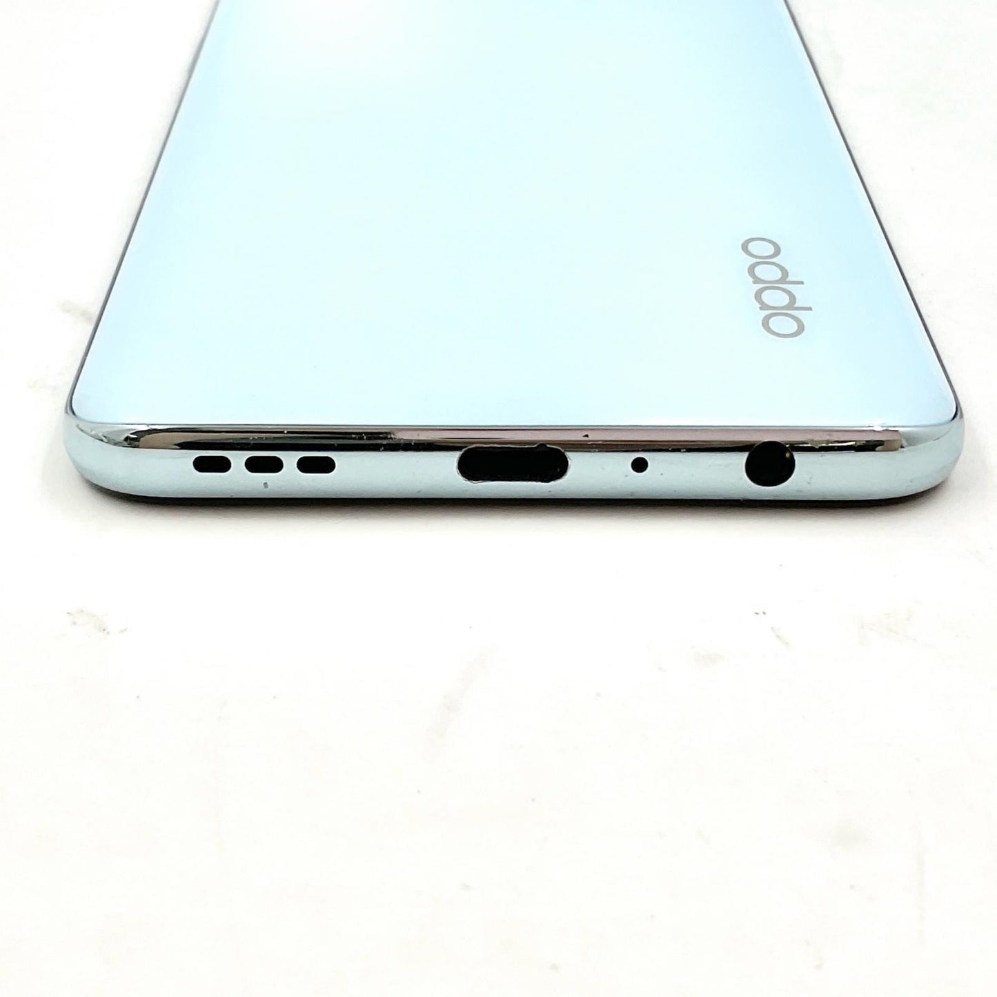 【全額返金保証】【最速発送】OPPO Reno 5A 128GB アイスブルー Softbank A101OP 白ロム 動作確認済
