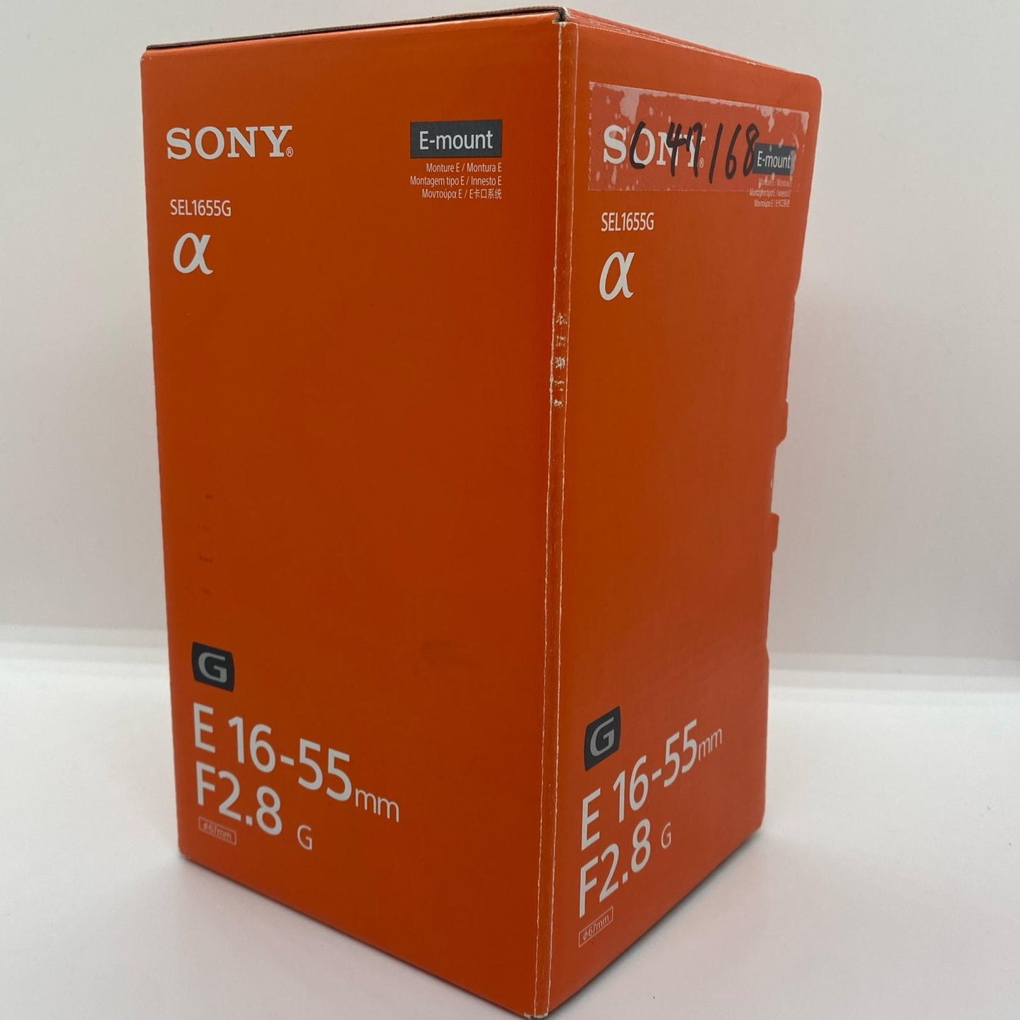 【全額返金保証】【最速発送】Sony E 16-55mm F2.8 G SEL1655G 超美品 動作確認済