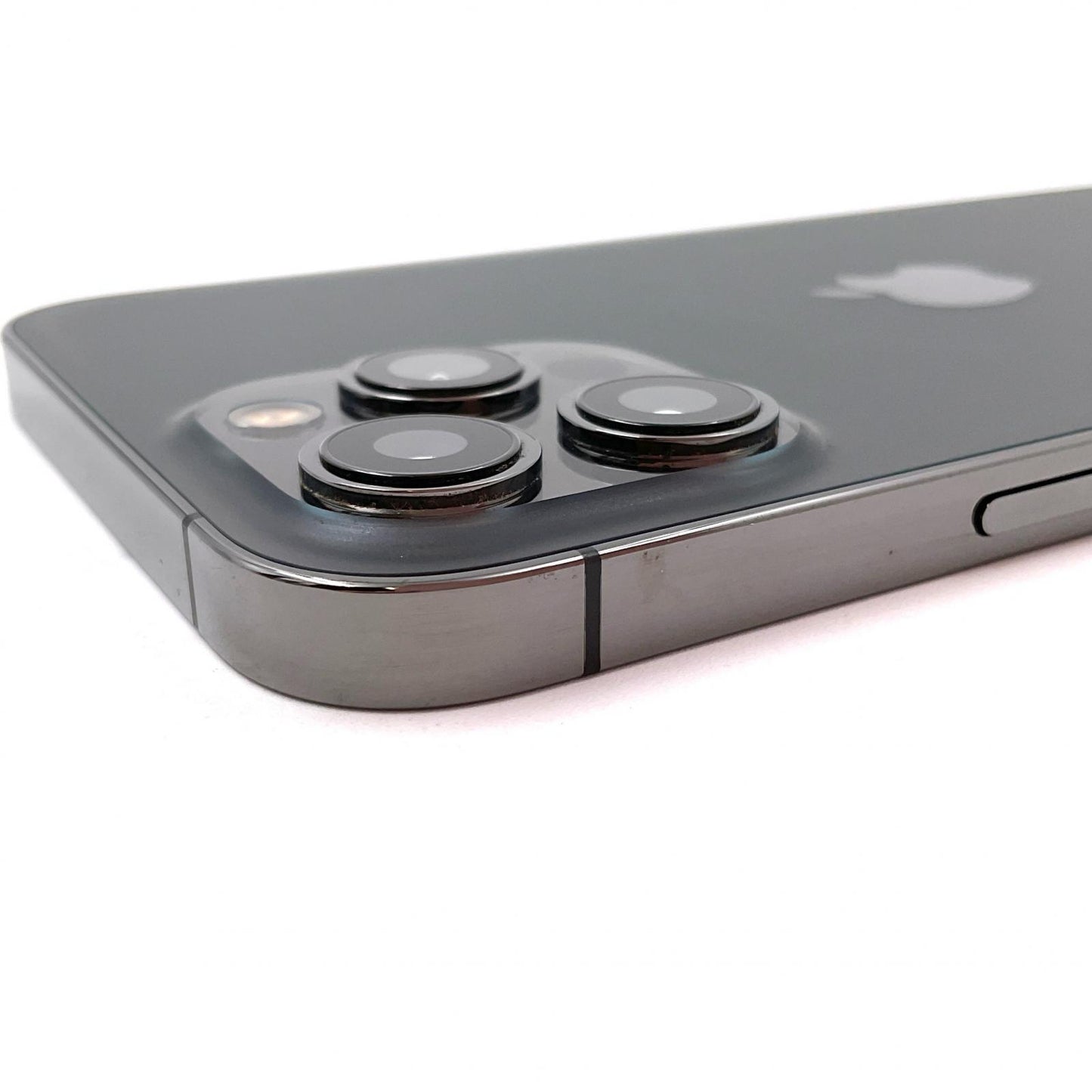 【全額返金保証】【最速発送】Apple iPhone iPhone 12 Pro Max 128GB グラファイト Softbank 白ロム 動作確認済 77%