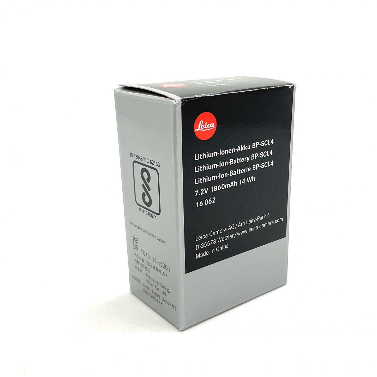 【全額返金保証】【最速発送】Leica Lithium-Ion-Battery BP-SCL4 美品 動作確認済