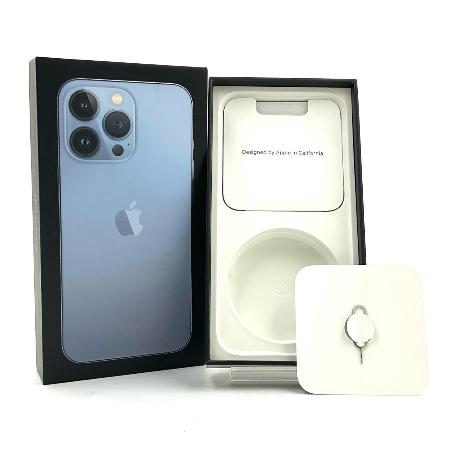 【全額返金保証】【最速発送】Apple iPhone iPhone 13 Pro 256GB シエラブルー au 白ロム 動作確認済 78%