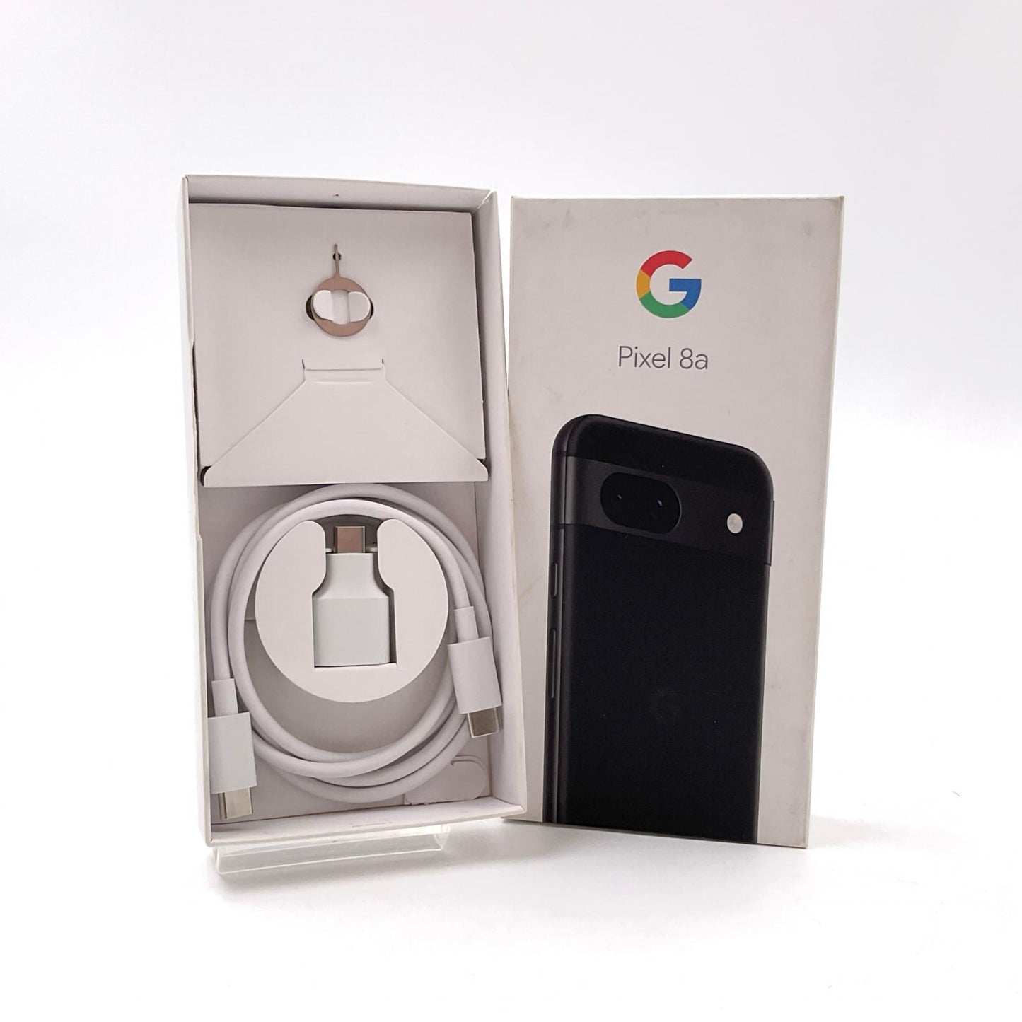【全額返金保証】【最速発送】Google Pixel 8a 128GB オブシディアン SIMフリー G576D 白ロム 美品 動作確認済