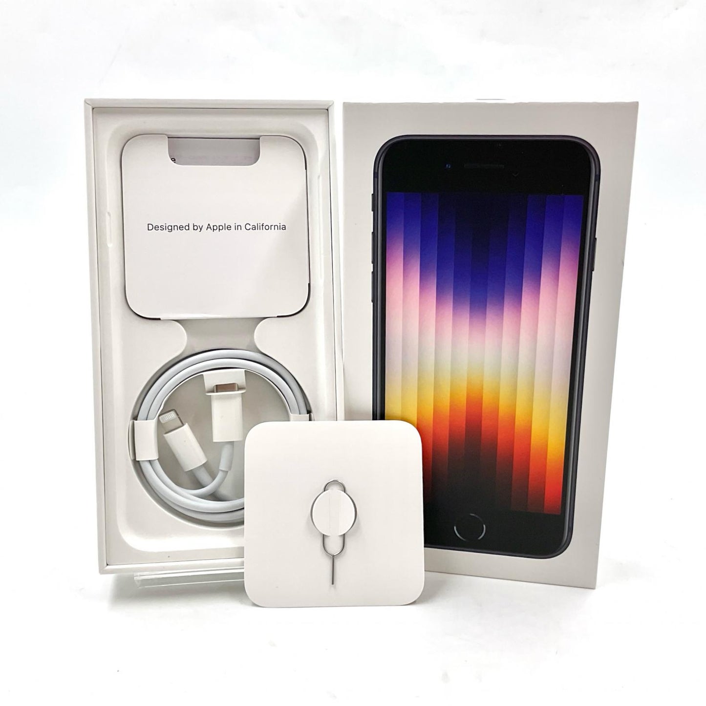 【全額返金保証】【最速発送】Apple iPhone iPhone SE(第3世代) 64GB ミッドナイト docomo SIMフリー 動作確認済 89%
