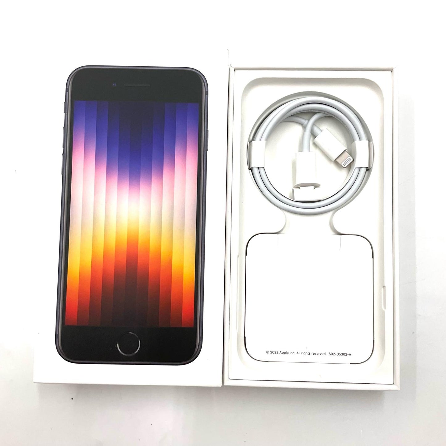 【全額返金保証】【最速発送】Apple iPhone iPhone SE(第3世代) 64GB ミッドナイト SIMフリー 白ロム 超美品 動作確認済 100%