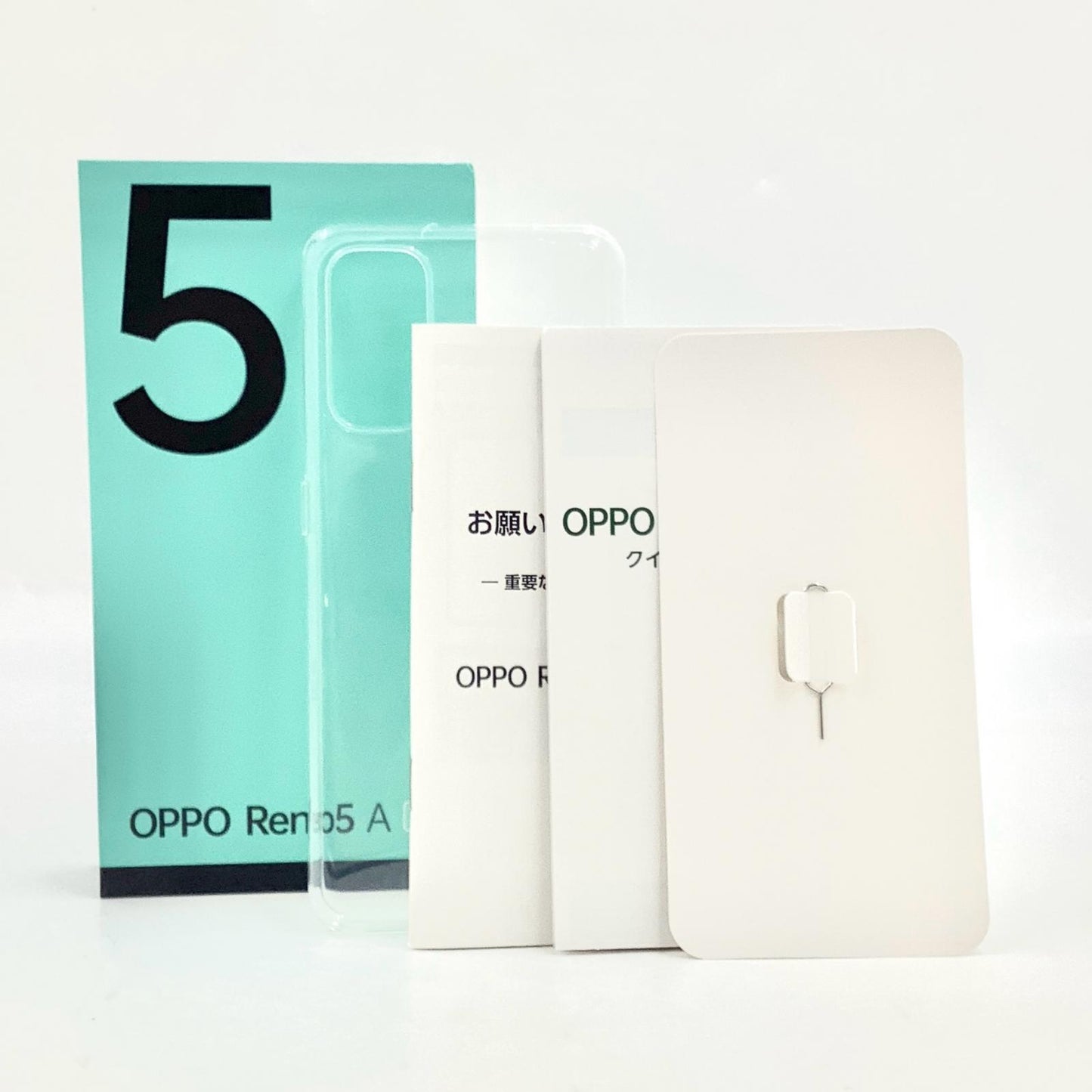 【全額返金保証】【最速発送】OPPO Reno 5:00 AM 128GB アイスブルー Softbank A103OP 白ロム 美品 動作確認済