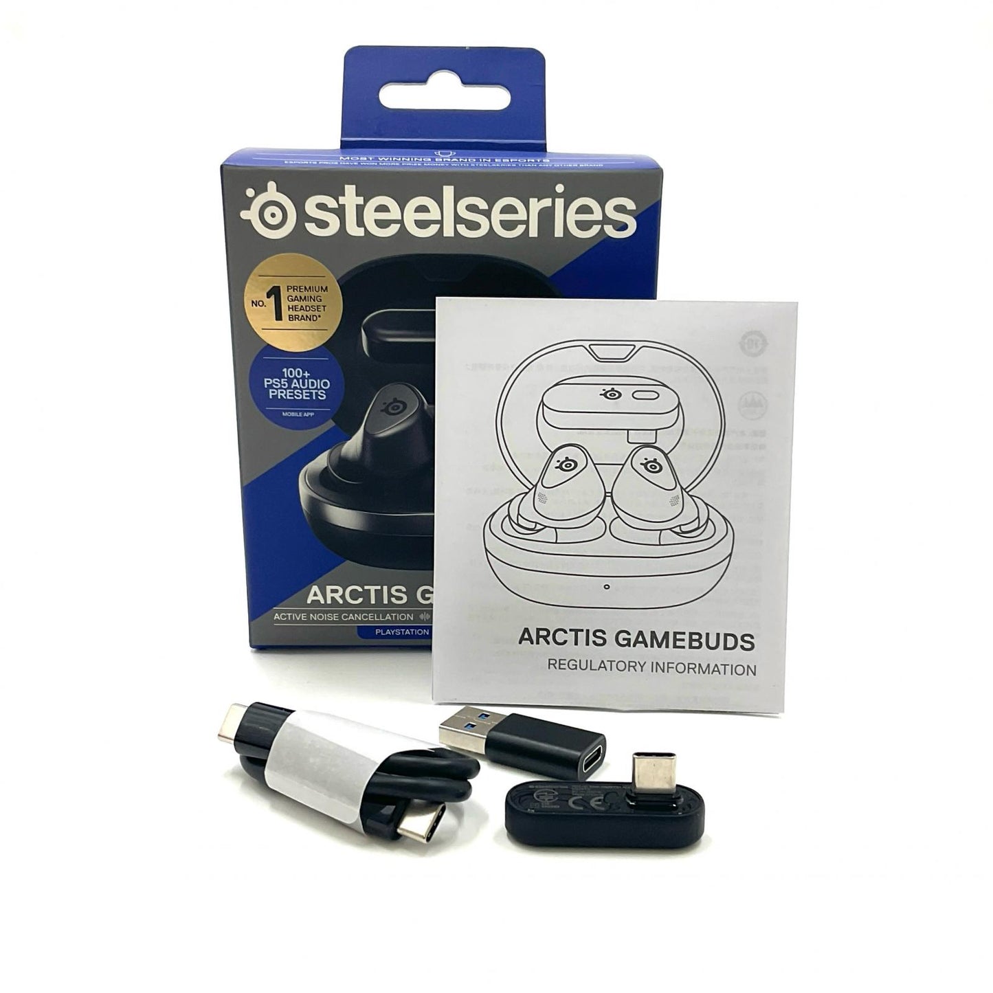 【全額返金保証】【最速発送】steelseries Arctis GameBuds 超美品 動作確認済