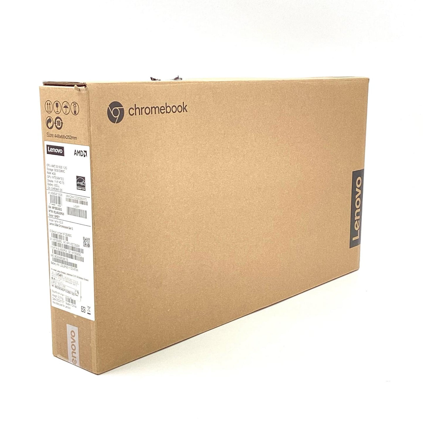 【全額返金保証】【最速発送】Lenovo Lenovo 300e Chromebook Gen 3 82J9S00R00 11.6インチ AMD 3015Ce with Radeon Graphics 4GB eMMC 32GB 動作確認済