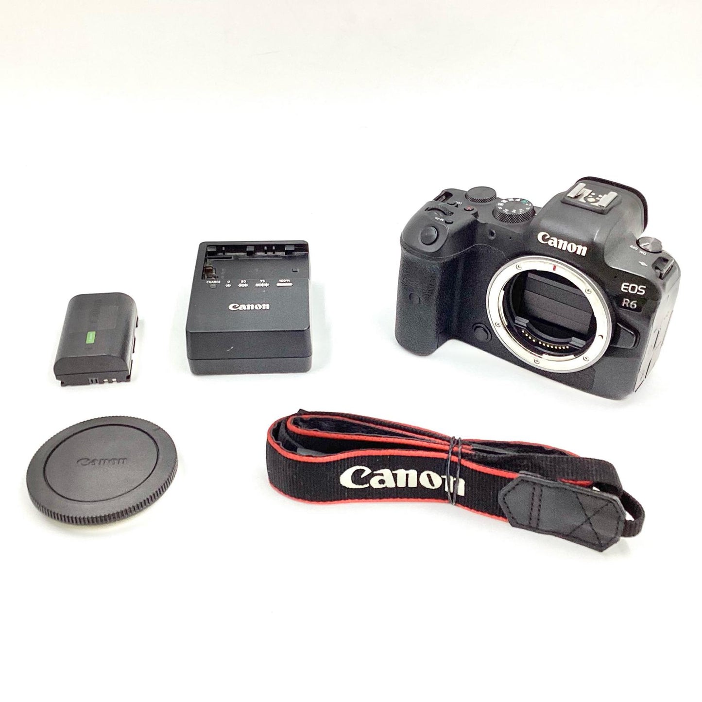 【全額返金保証】【最速発送】Canon デジタル一眼 CANON EOS R6 ボディ ブラック 動作確認済