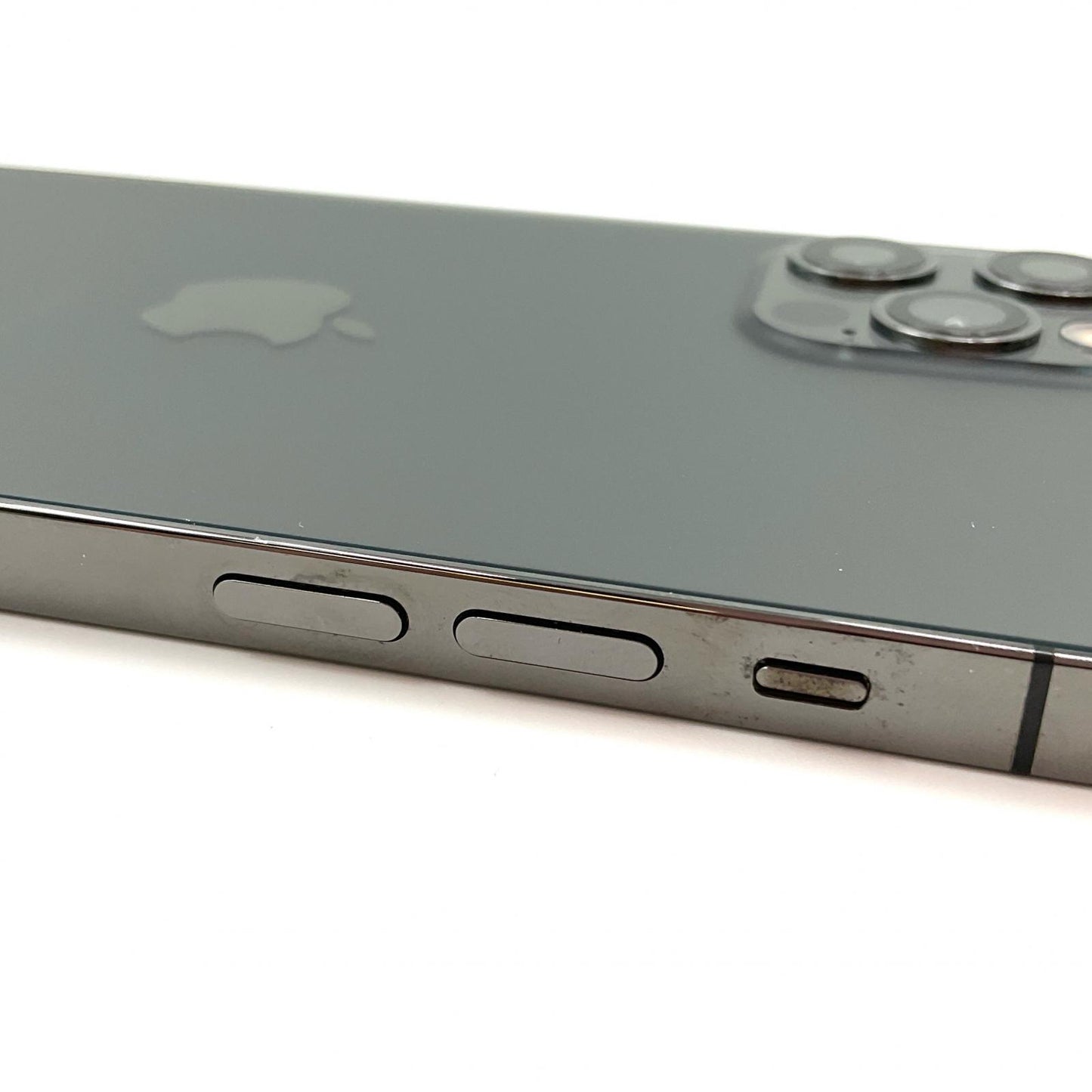 【全額返金保証】【最速発送】Apple iPhone iPhone 12 Pro 256GB グラファイト au 白ロム 動作確認済 81%