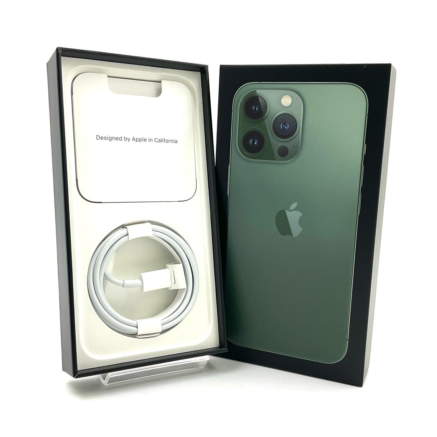 【全額返金保証】【最速発送】Apple iPhone iPhone 13 Pro 128GB アルパイングリーン SIMフリー 白ロム 美品 動作確認済 84%