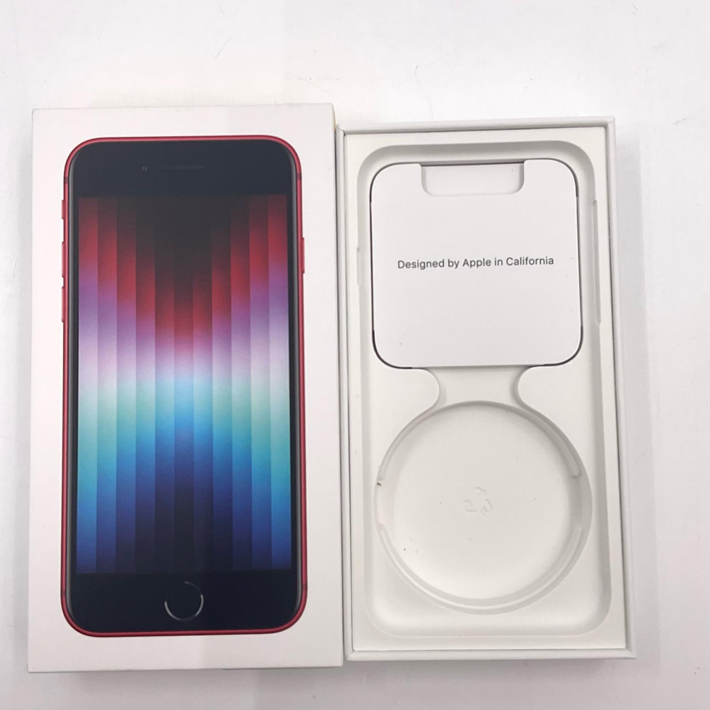 【最速発送】Apple iPhone iPhone SE(第3世代) 128GB (PRODUCT)RED docomo SIMフリー 白ロム【難有】 77%