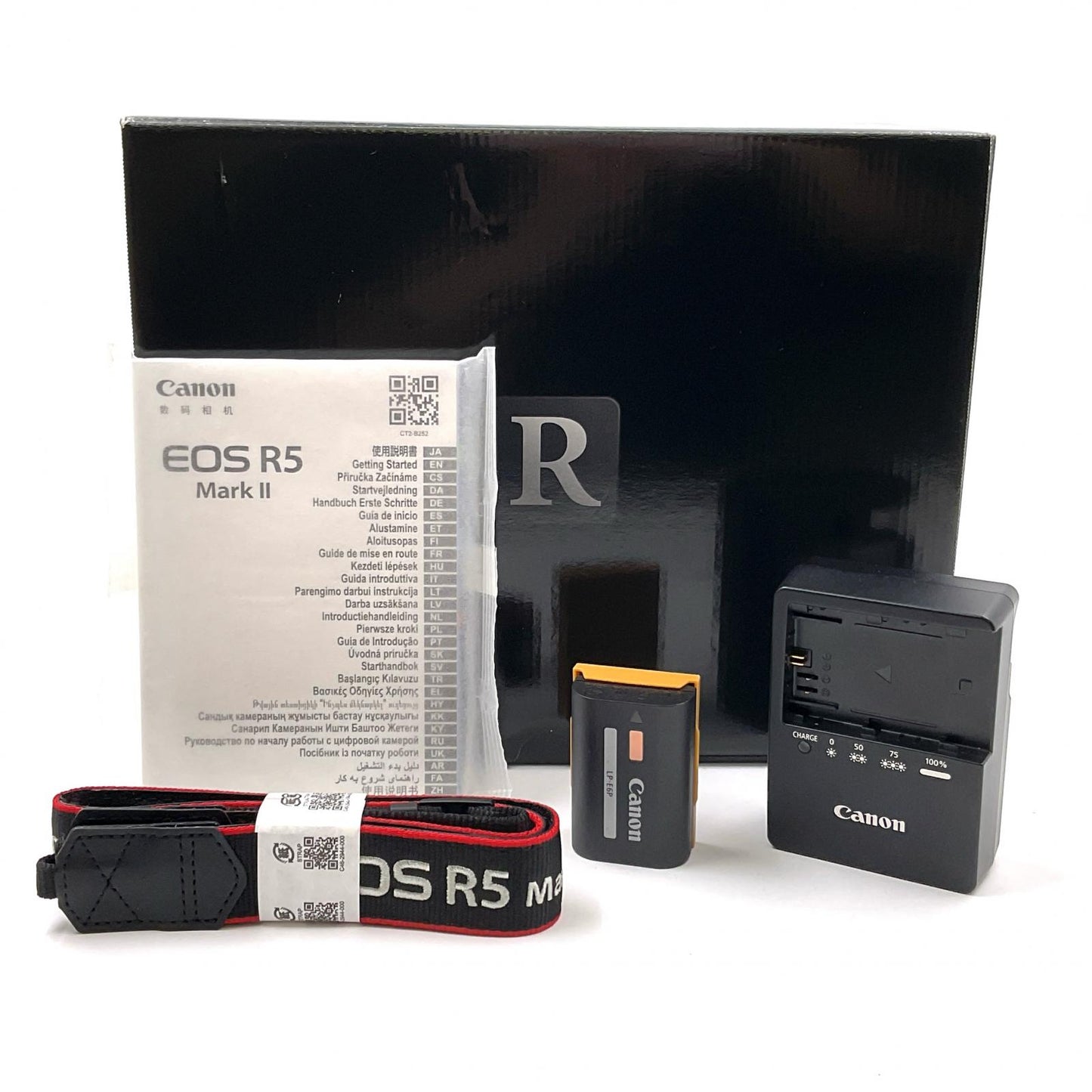 【全額返金保証】【最速発送】Canon デジタル一眼 EOS R5 Mark II ボディ ブラック 美品 動作確認済