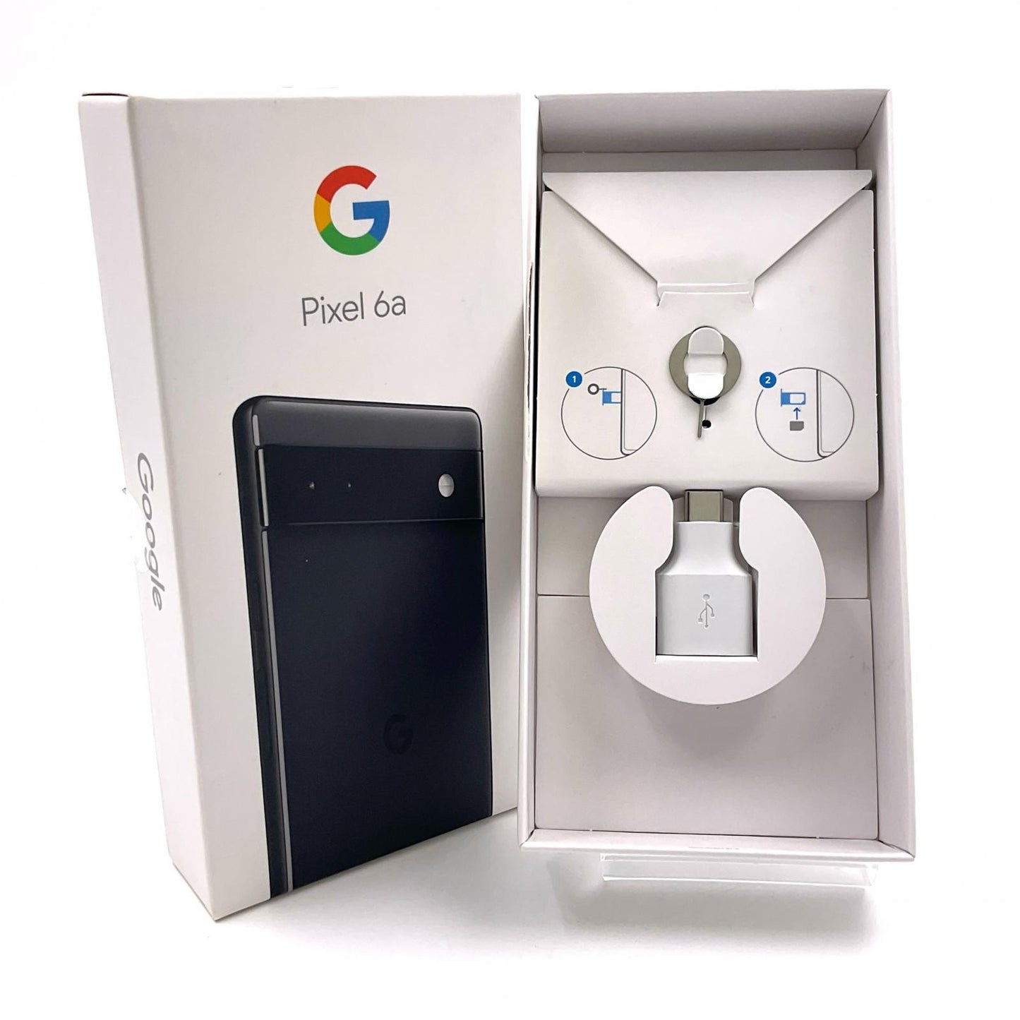【全額返金保証】【最速発送】Google Pixel 6a 128GB チャコール au SIMフリー GA02998-JP 白ロム 動作確認済
