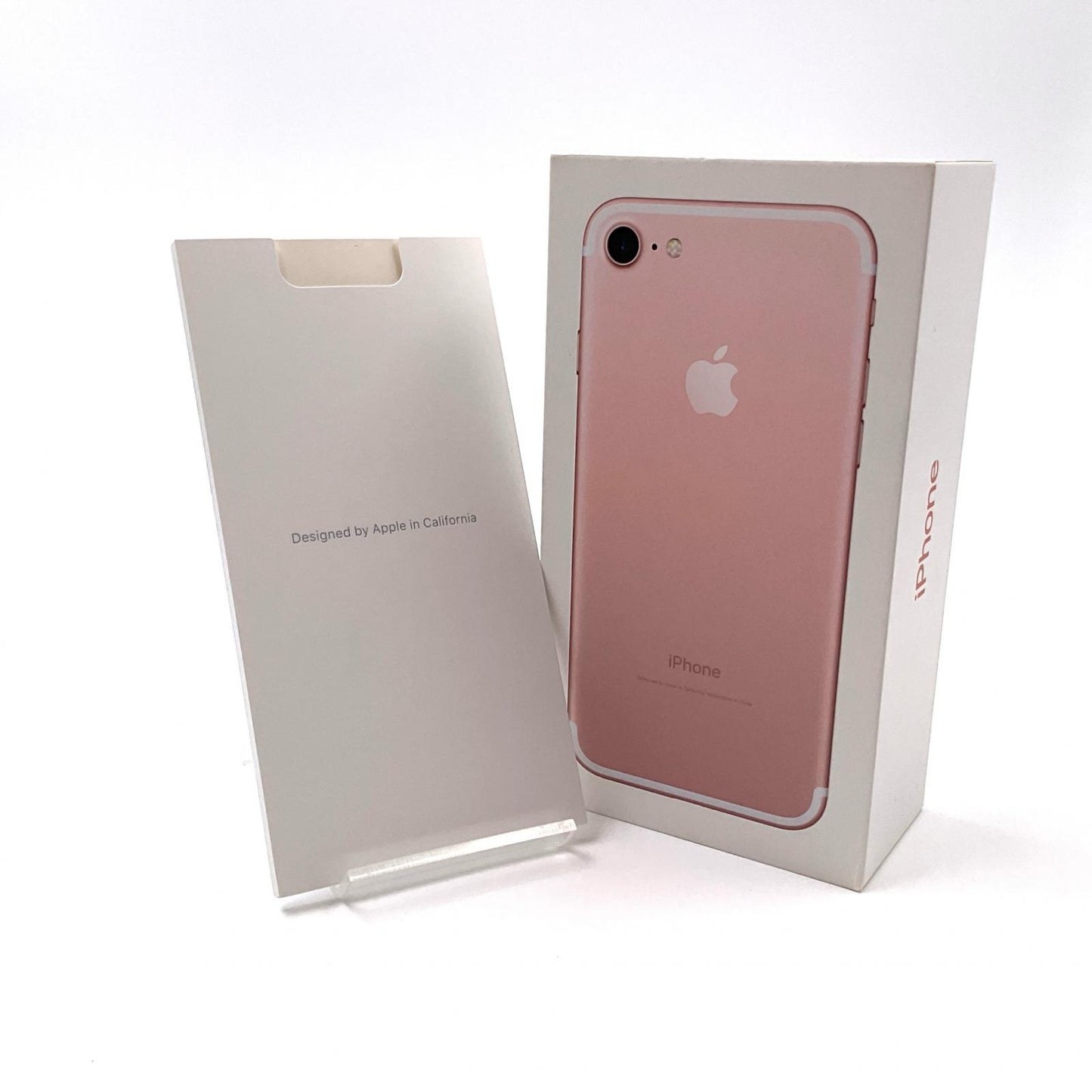 【全額返金保証】【最速発送】Apple iPhone iPhone 7 32GB ローズゴールド au 白ロム 動作確認済 83%
