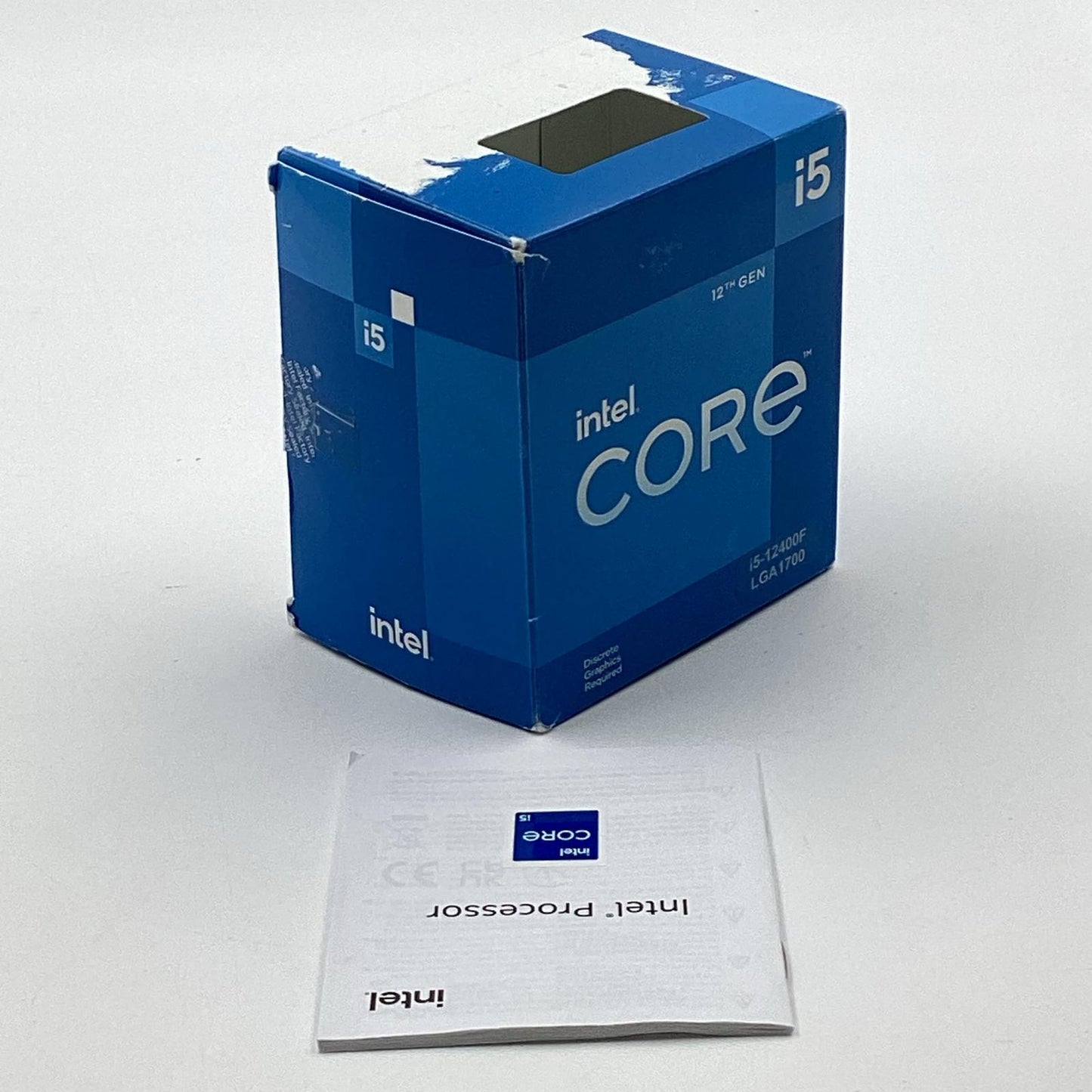 【全額返金保証】【最速発送】Intel CPU Core i5-12400F 美品 動作確認済