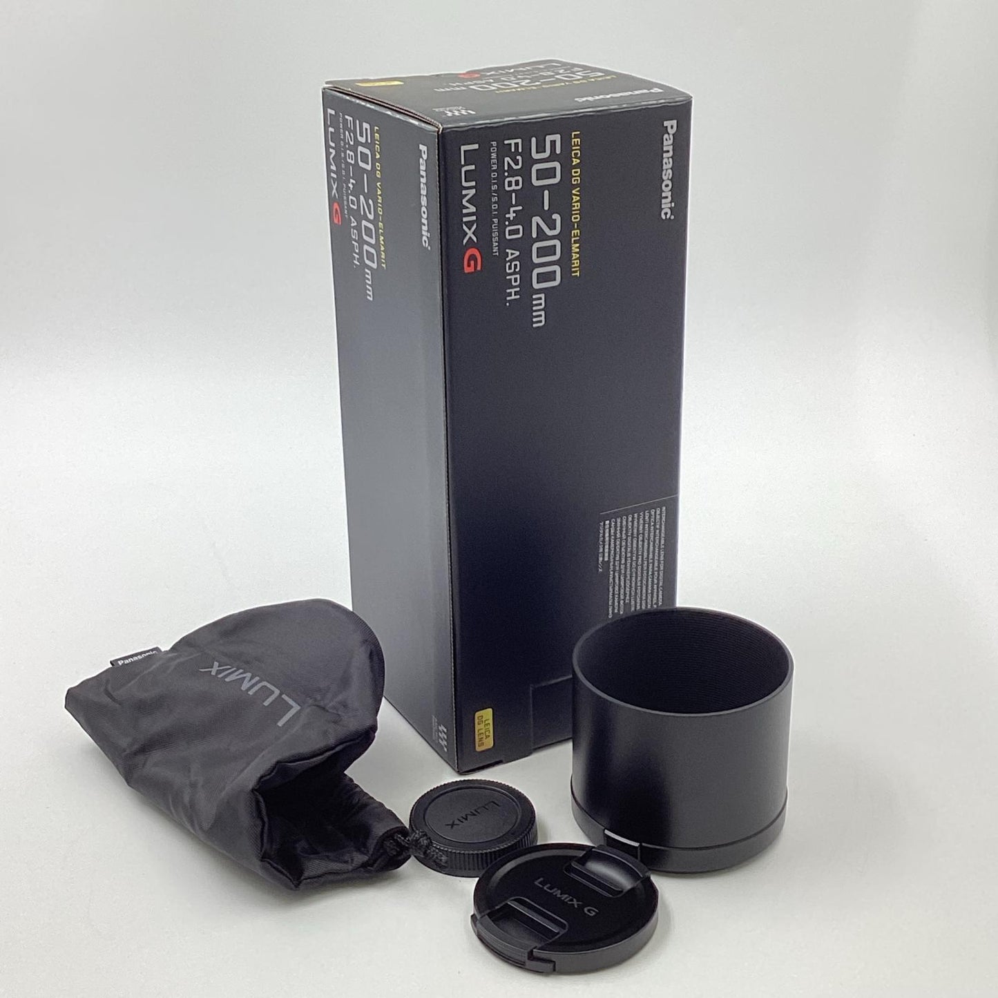 【全額返金保証】【最速発送】Panasonic LEICA DG VARIO-ELMARIT 50-200mm/F2.8-4.0 ASPH./POWER O.I.S. H-ES50200 超美品 動作確認済