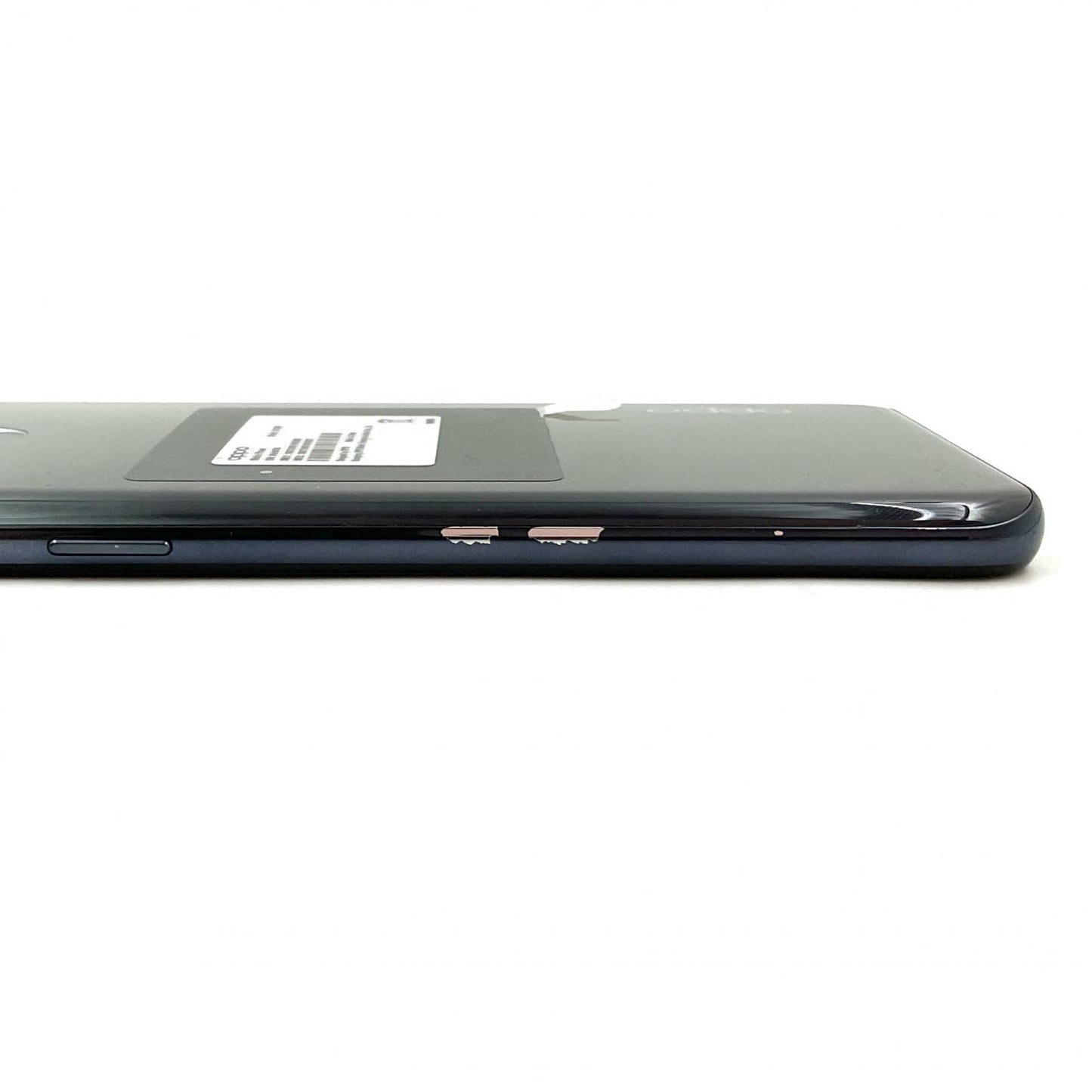 【最速発送】OPPO Reno 5 A 128GB シルバーブラック Softbank SIMフリー A103OP 白ロム【難有】
