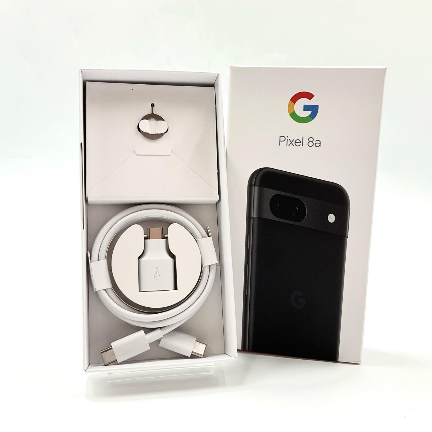 【全額返金保証】【最速発送】Google Pixel 8a 128GB Obsidian SIMフリー G576D 白ロム 超美品 動作確認済