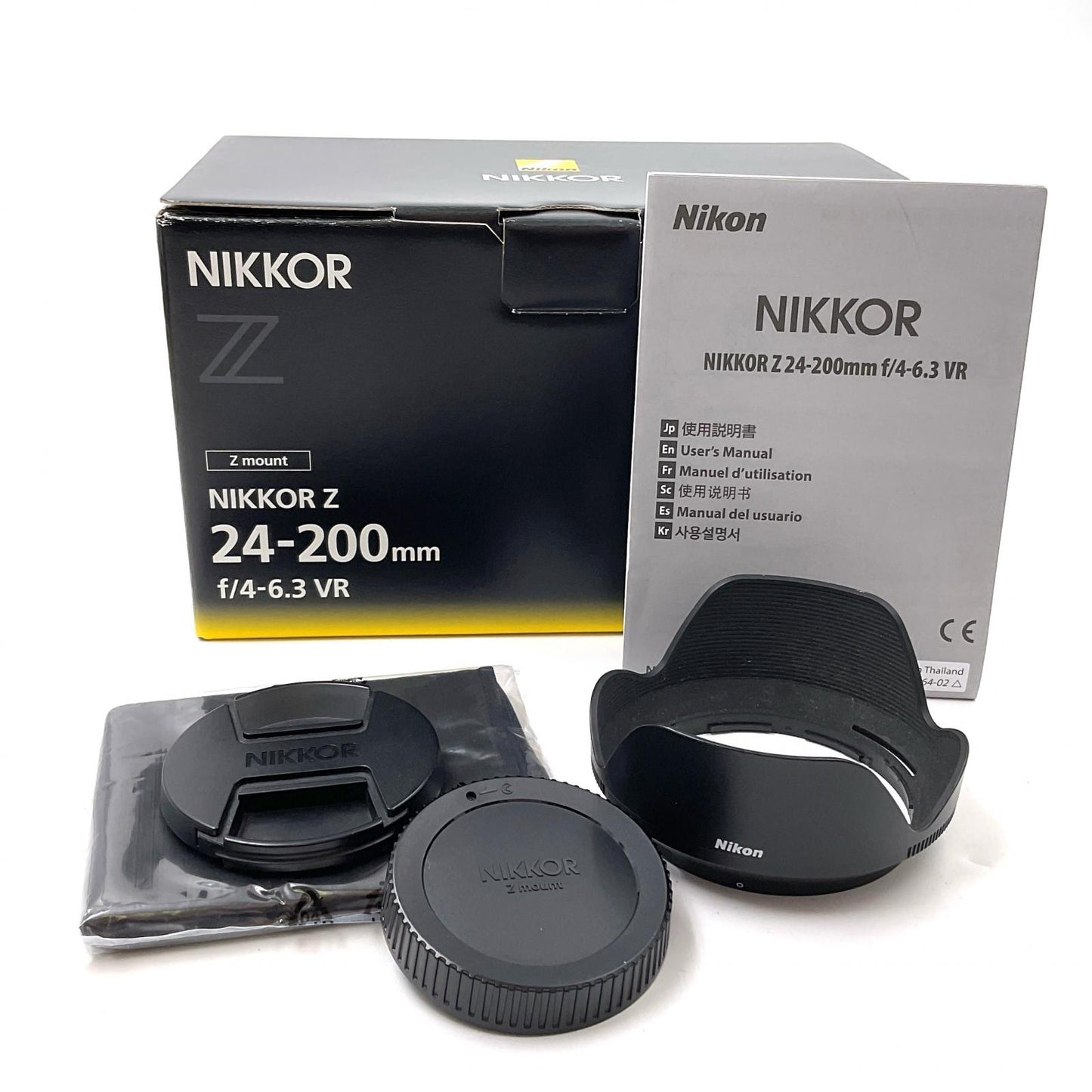 【全額返金保証】【最速発送】Nikon NIKKOR Z 24-200mm f/4-6.3 VR 動作確認済