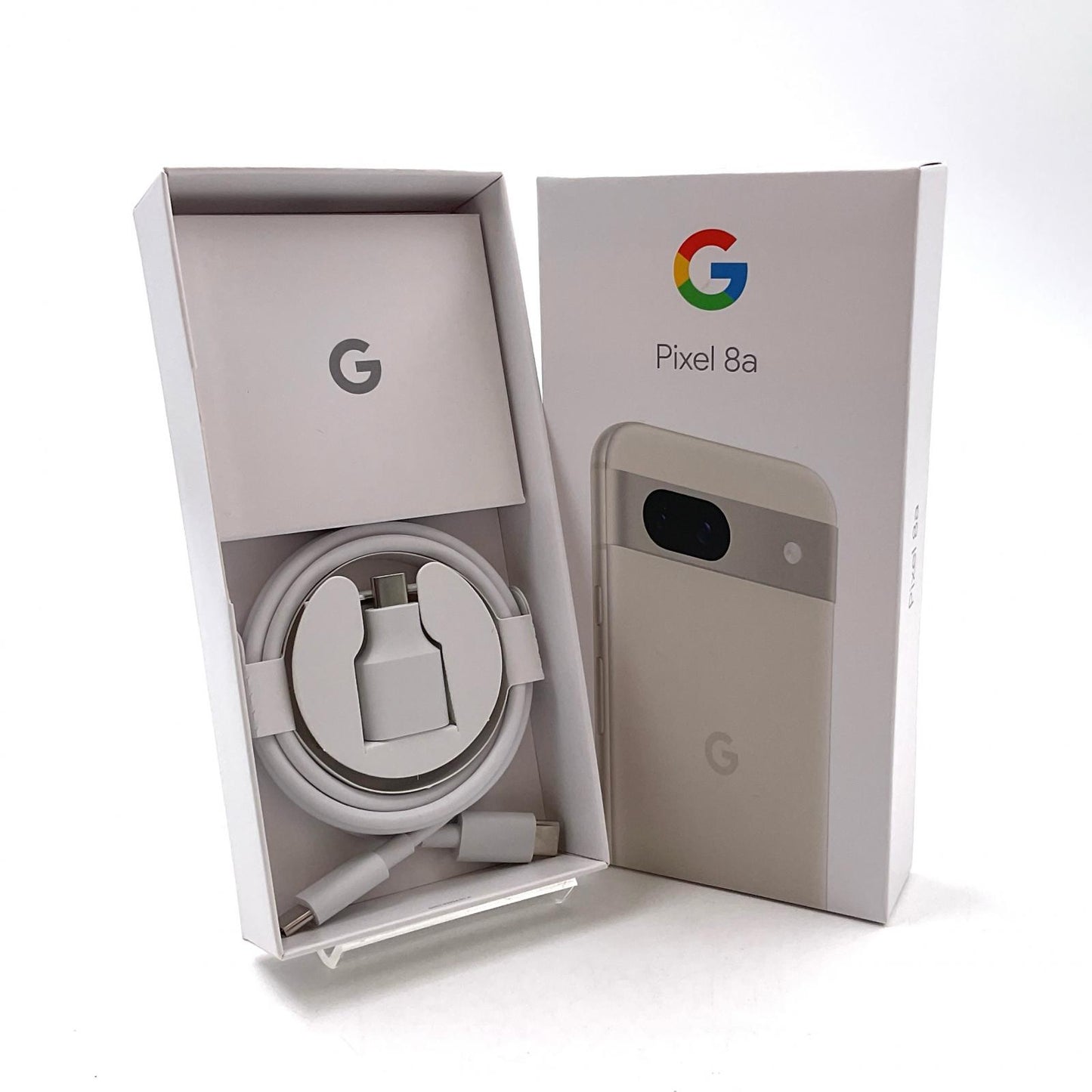 【全額返金保証】【最速発送】Google Pixel 8a 128GB ポーセリン au SIMフリー G576D 白ロム 新品未開封 即納OK