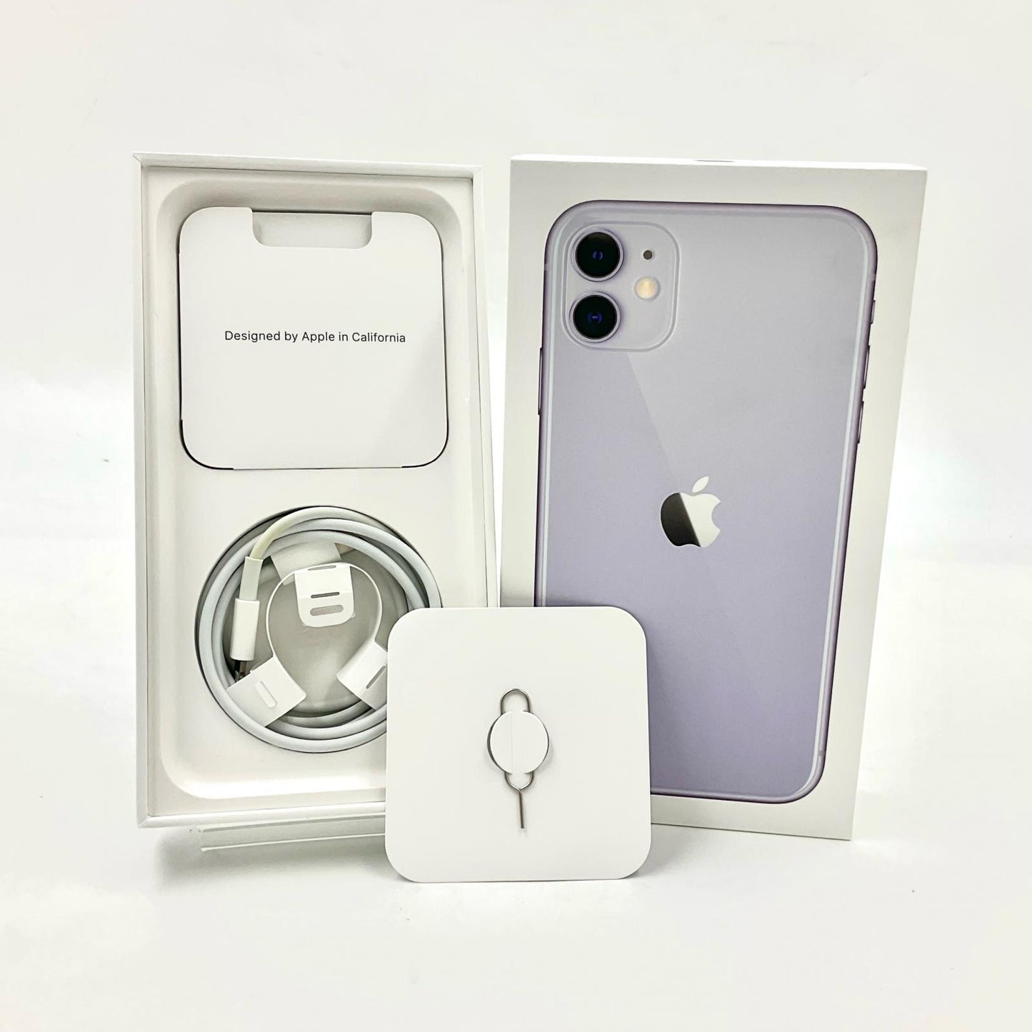 【全額返金保証】【最速発送】Apple iPhone iPhone 11 64GB パープル au SIMフリー 白ロム 動作確認済 78%