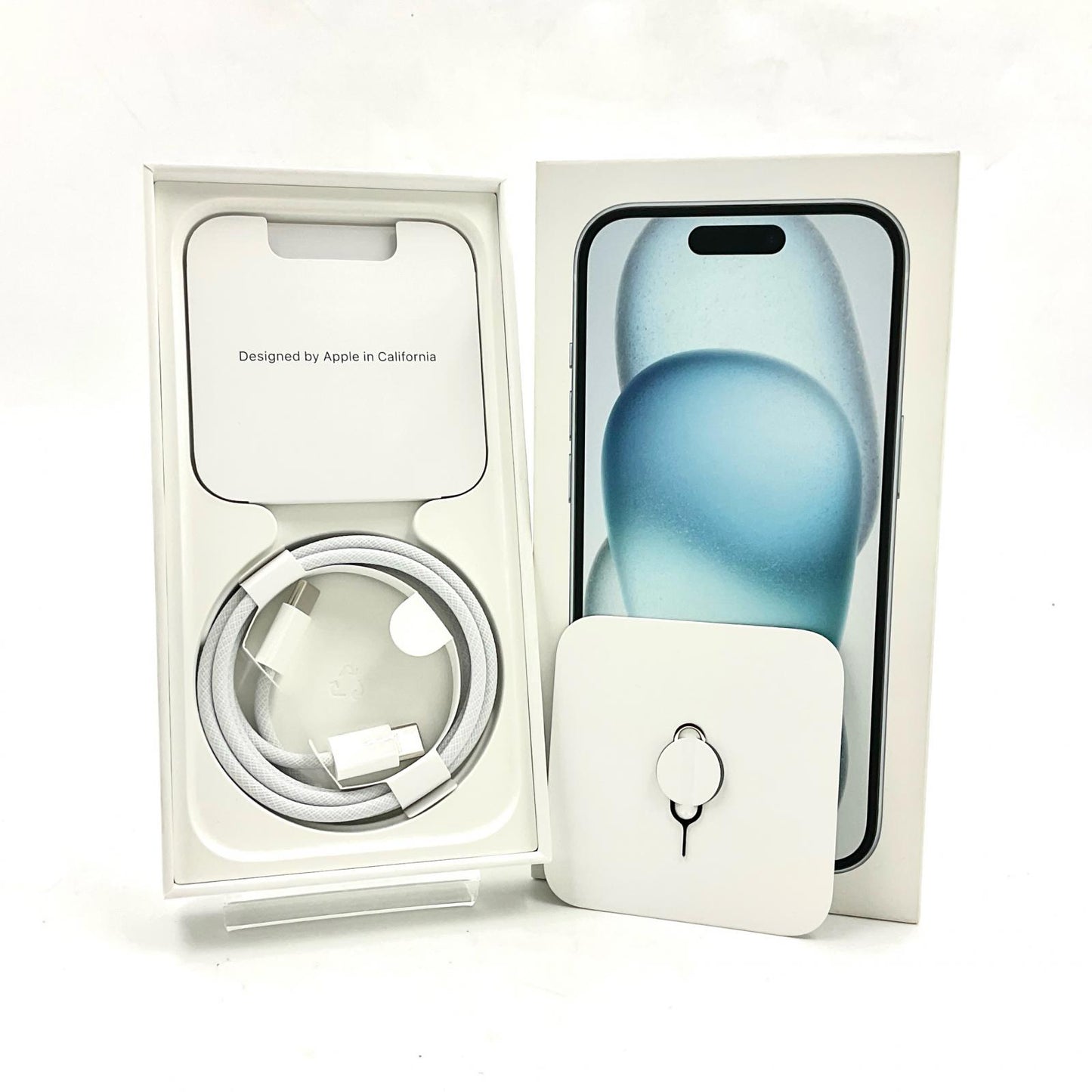 【全額返金保証】【最速発送】Apple iPhone iPhone 15 128GB ブルー SIMフリー 白ロム 超美品 動作確認済 100%