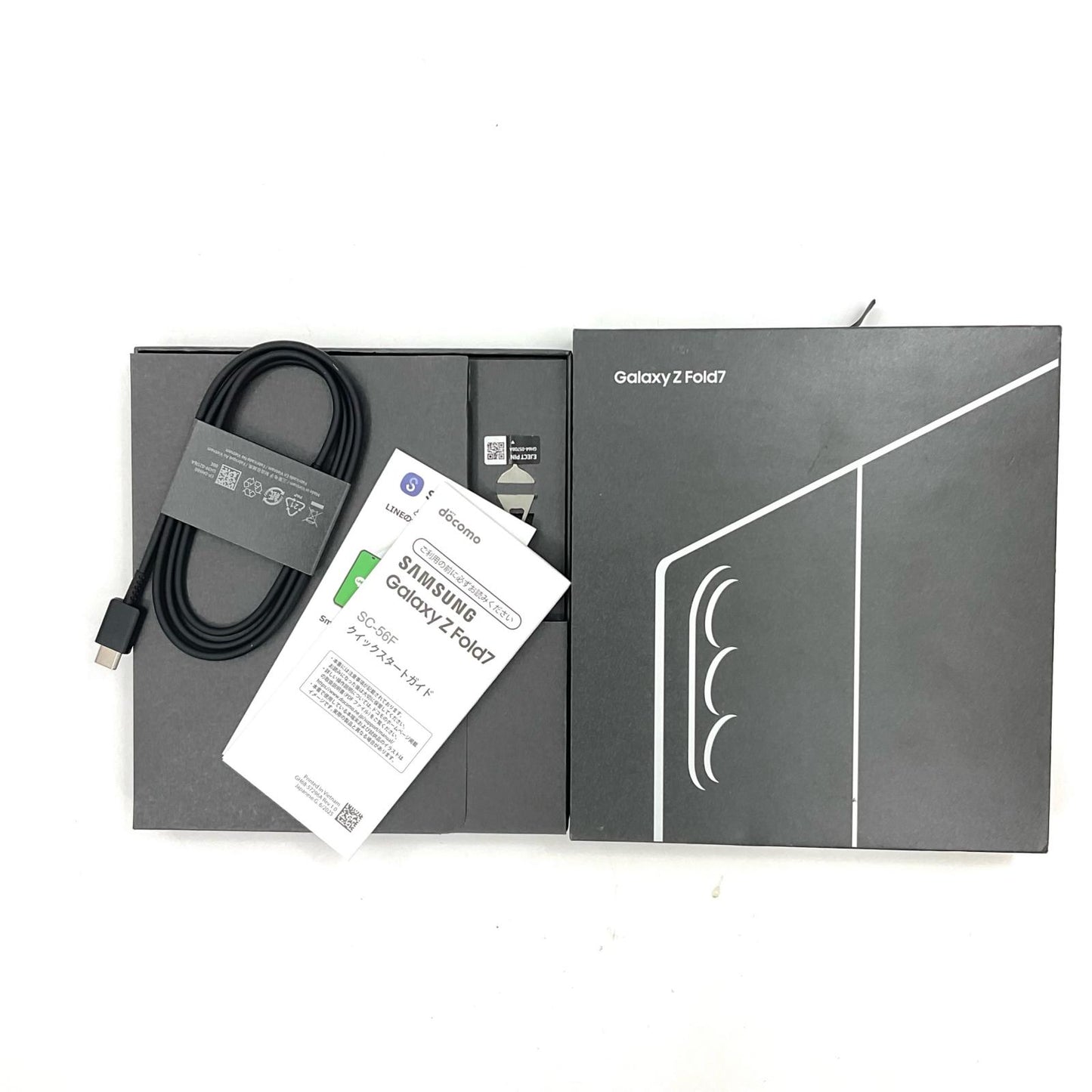 【全額返金保証】【最速発送】SAMSUNG Galaxy Z Fold7 256GB ブルーシャドウ docomo SC-56F 白ロム 超美品 動作確認済