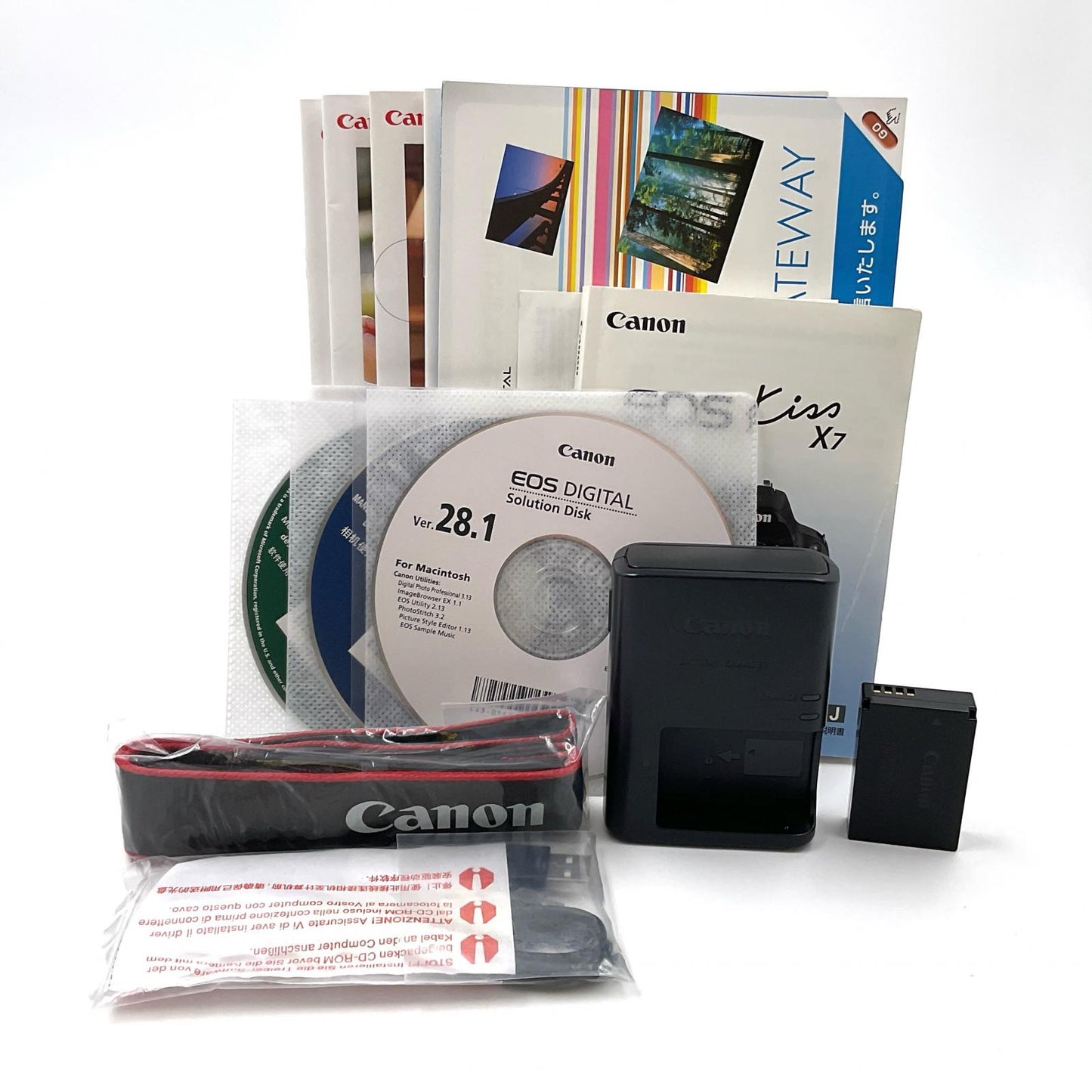 【全額返金保証】【最速発送】Canon デジタル一眼 EOS Kiss X7 ボディ ブラック 美品 動作確認済