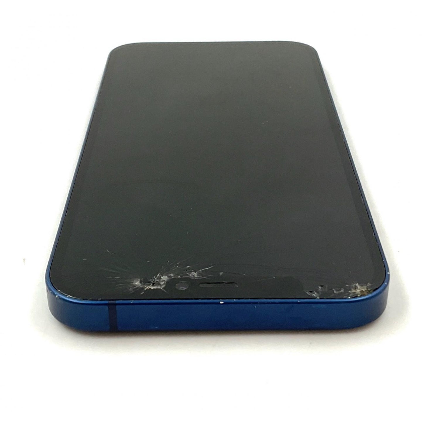 【最速発送】Apple iPhone iPhone 12 128GB ブルー au 白ロム【難有】 76%
