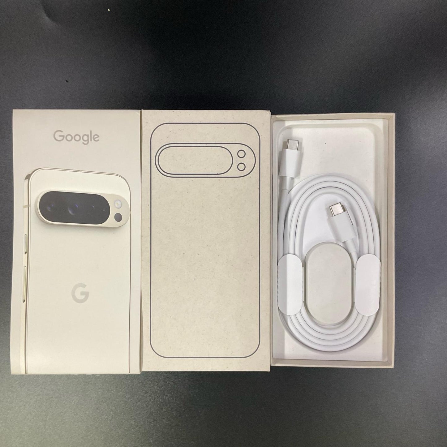 【全額返金保証】【最速発送】Google Pixel 9 Pro 256GB Porcelain SIMフリー GWVK6 白ロム 美品 動作確認済