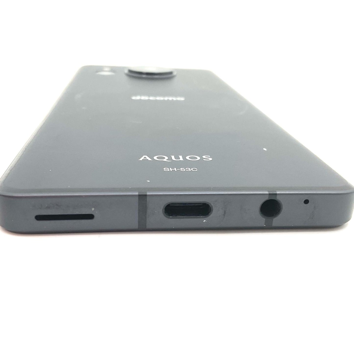 【全額返金保証】【最速発送】SHARP AQUOS sense7 128GB ブラック docomo SIMフリー SH-53C 動作確認済