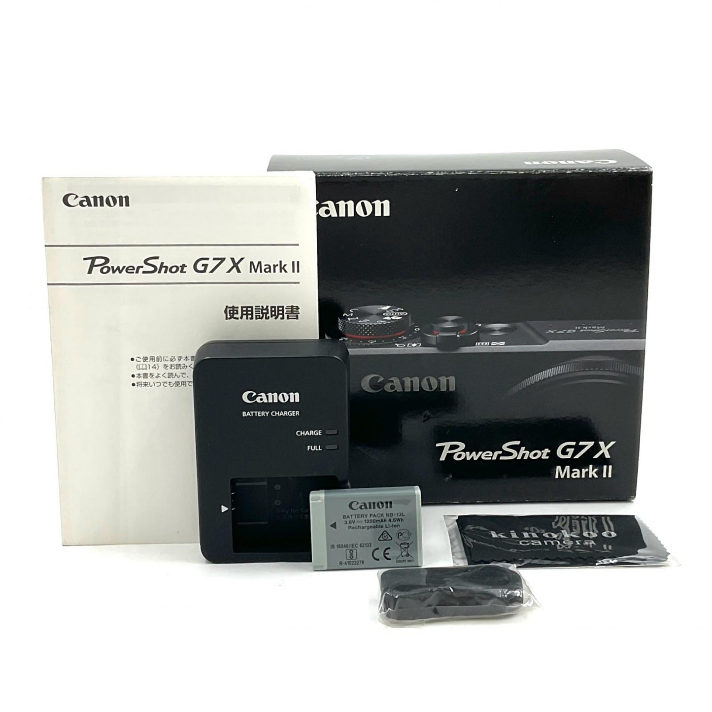 【全額返金保証】【最速発送】Canon コンパクトデジタルカメラ PowerShot G7 X Mark II 美品 動作確認済
